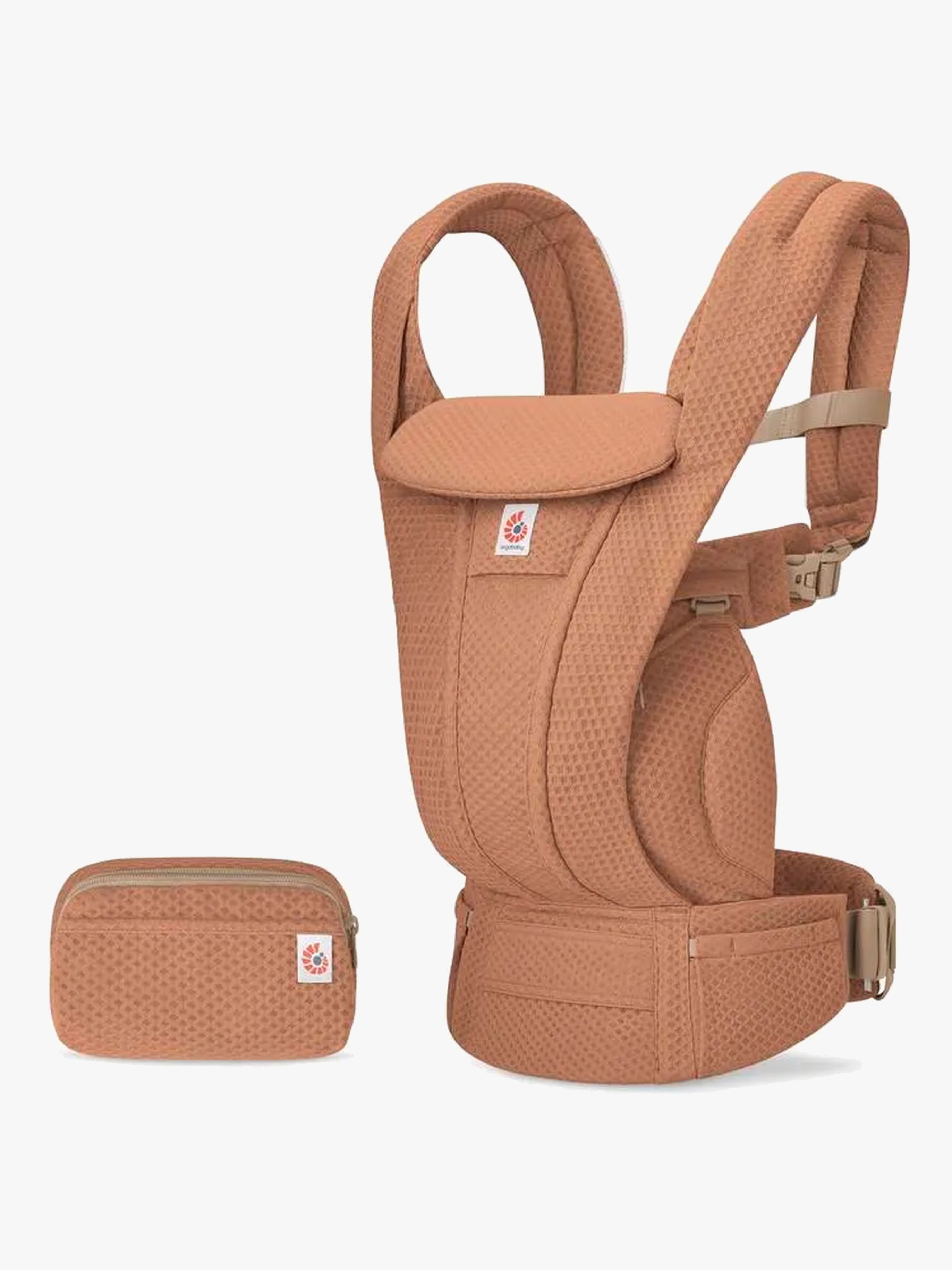 Ergobaby Omni Deluxe Babytrage Mesh, Canyon Clay