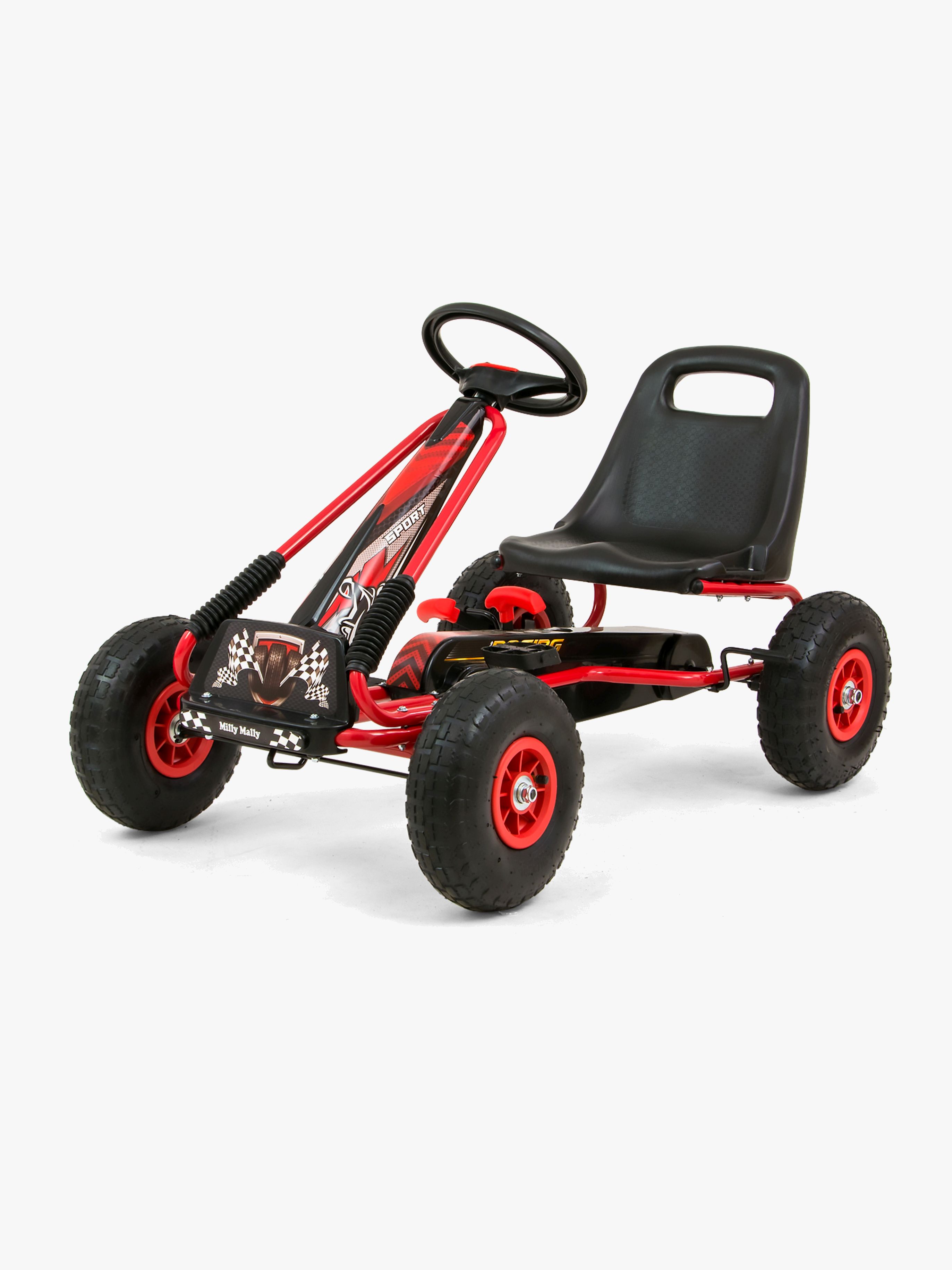 Milly Mally Pedal-Go-Kart Thor, Rot