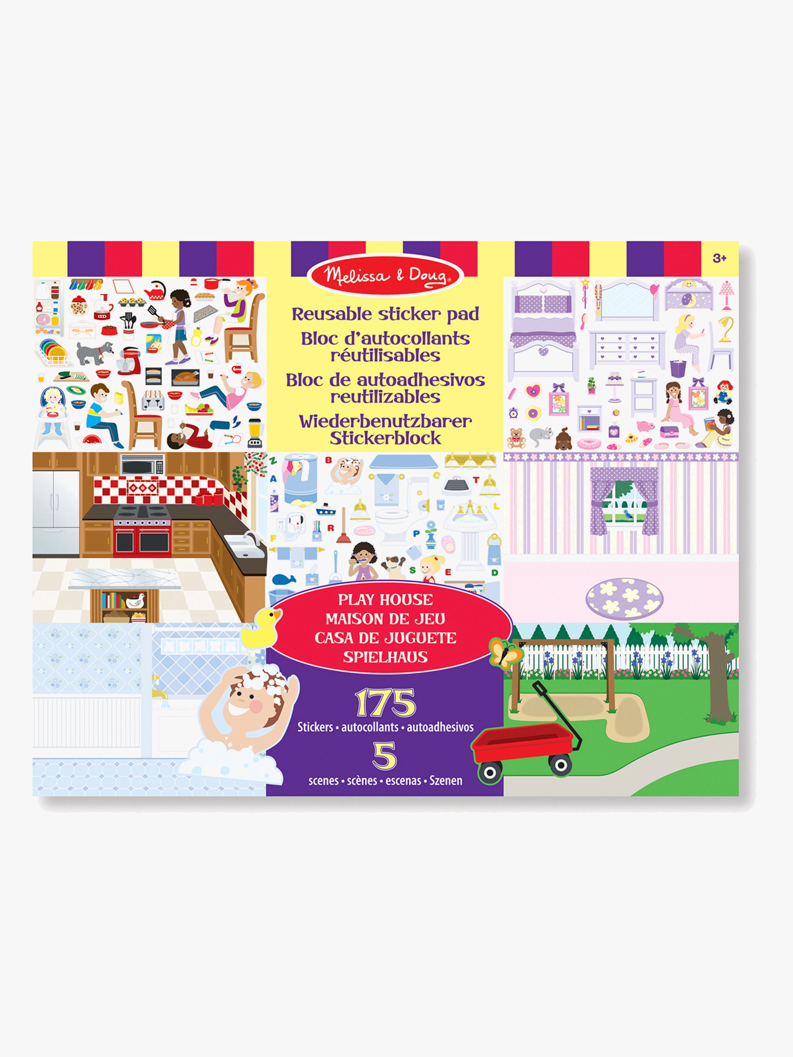 Stickerbuch Spielhaus 175 Teile