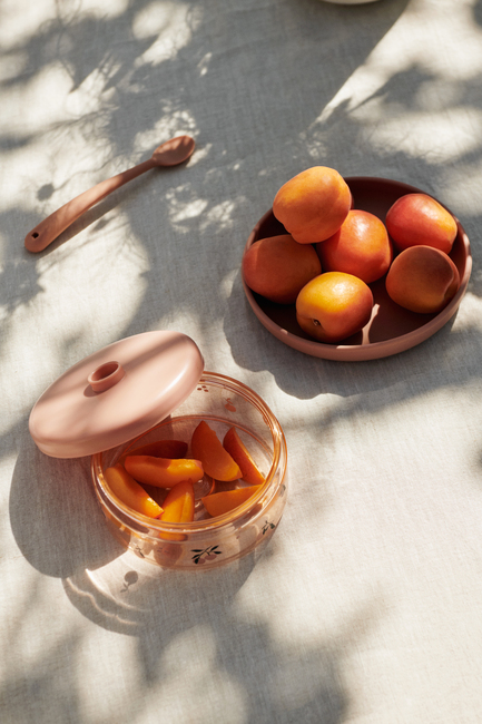 LIEWOOD Dominique Tritan Snackbox 500 ml 2er-Pack, Peach/Sea shell