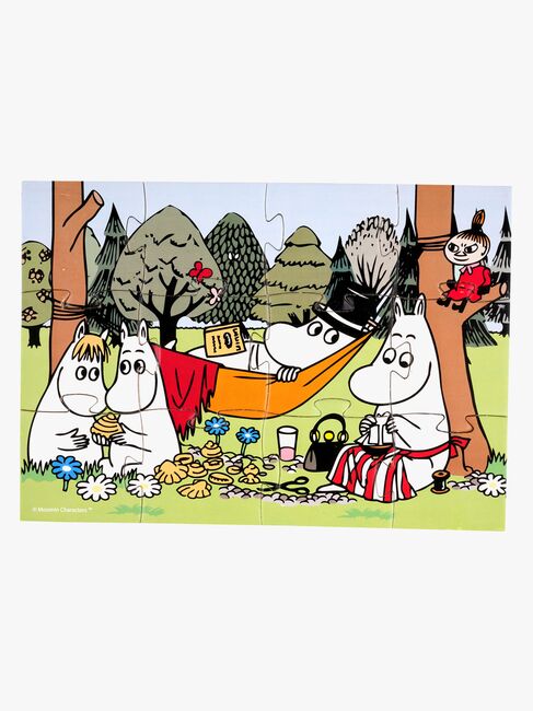 Mumin 4 Holzpuzzles 4x12 Teile