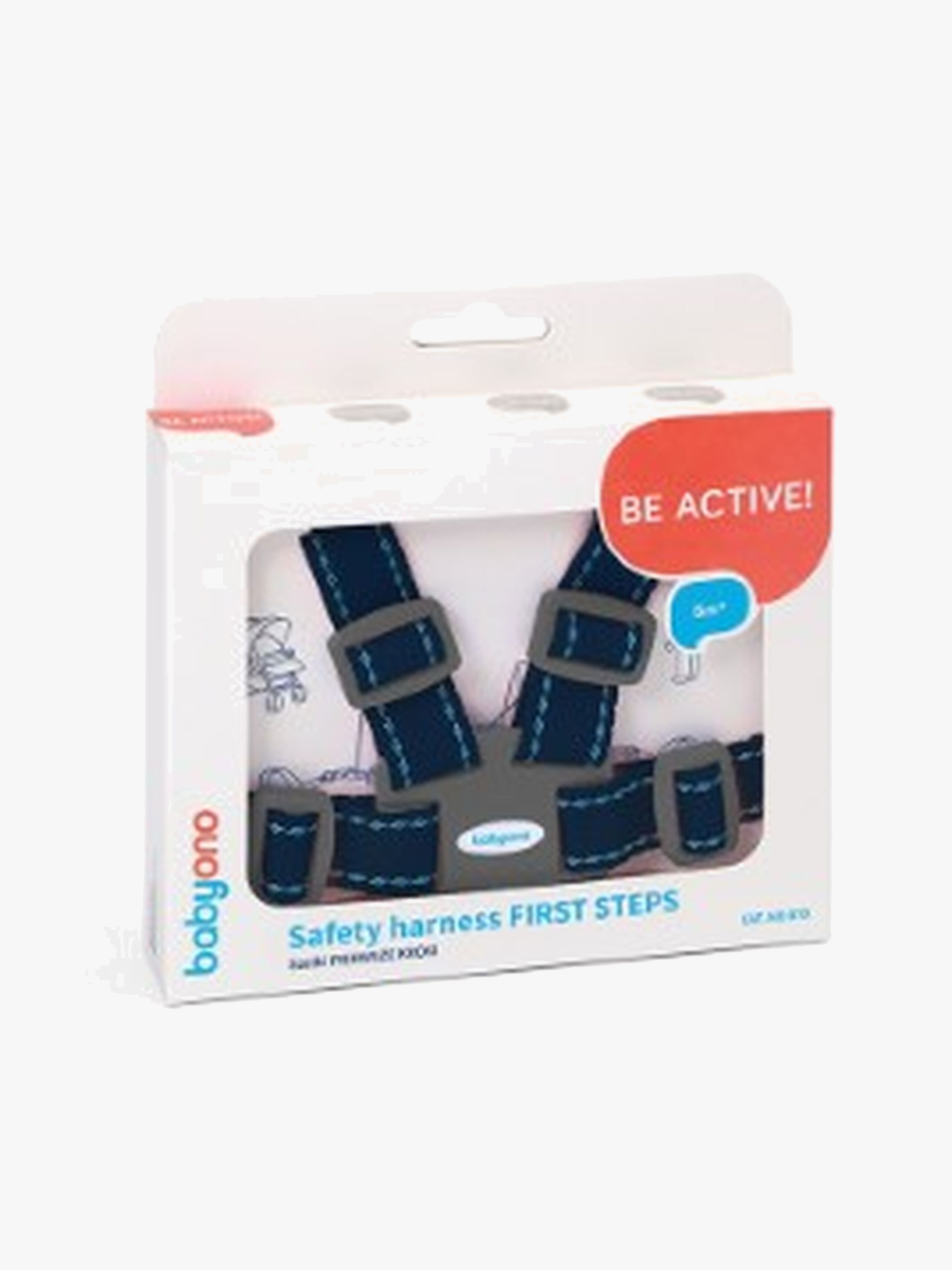 Babyono Laufgurt First Steps, Blau