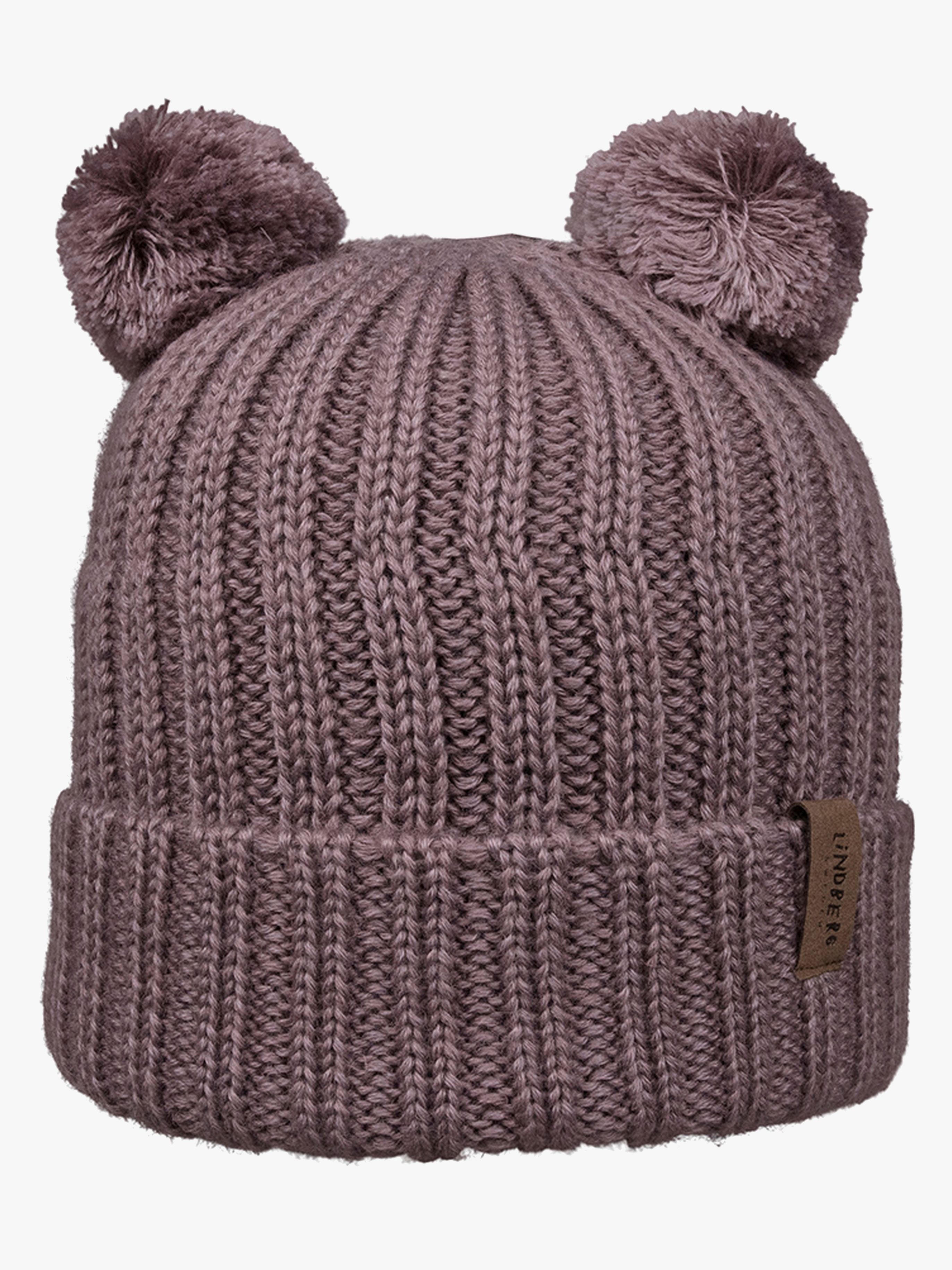 Lindberg Roxtuna Mütze Wolle, Dusty Mauve, 44-48