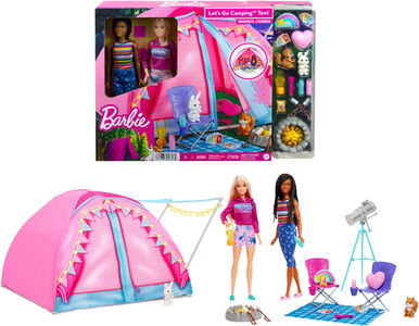 Barbie Let's Go Camping Spielset Zelt