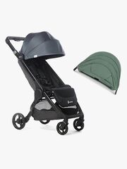 Ergobaby Metro+ Buggy inkl. Extra-Verdeck, Slate Grey/Sea Grass