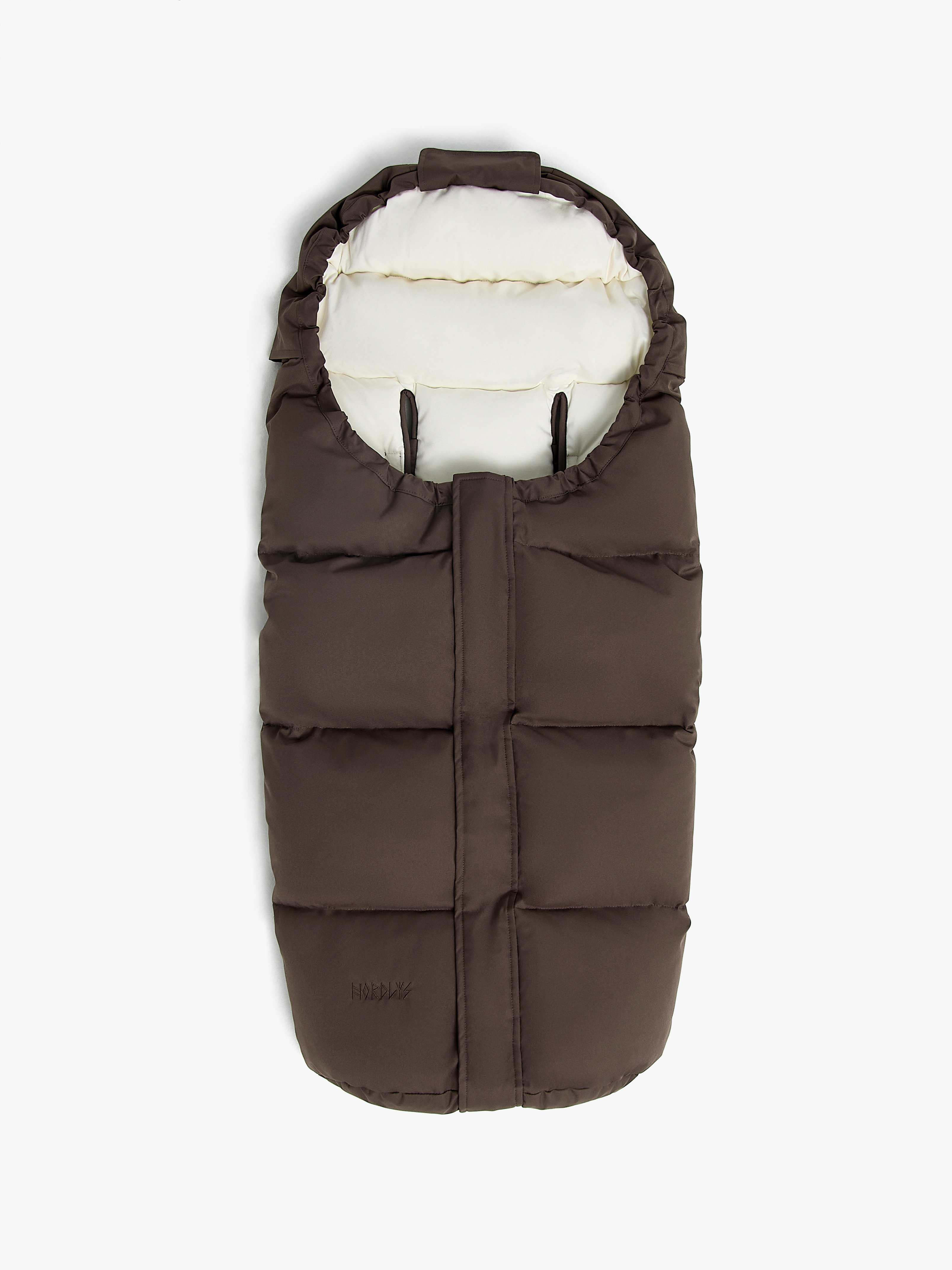Wilma Daunen-Fußsack, Kastanie, Winterfußsäcke