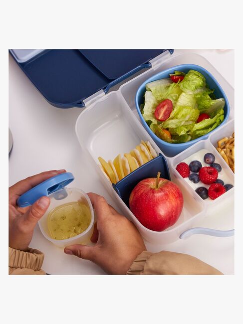 b.box Snackbox 3er-Pack, Ocean