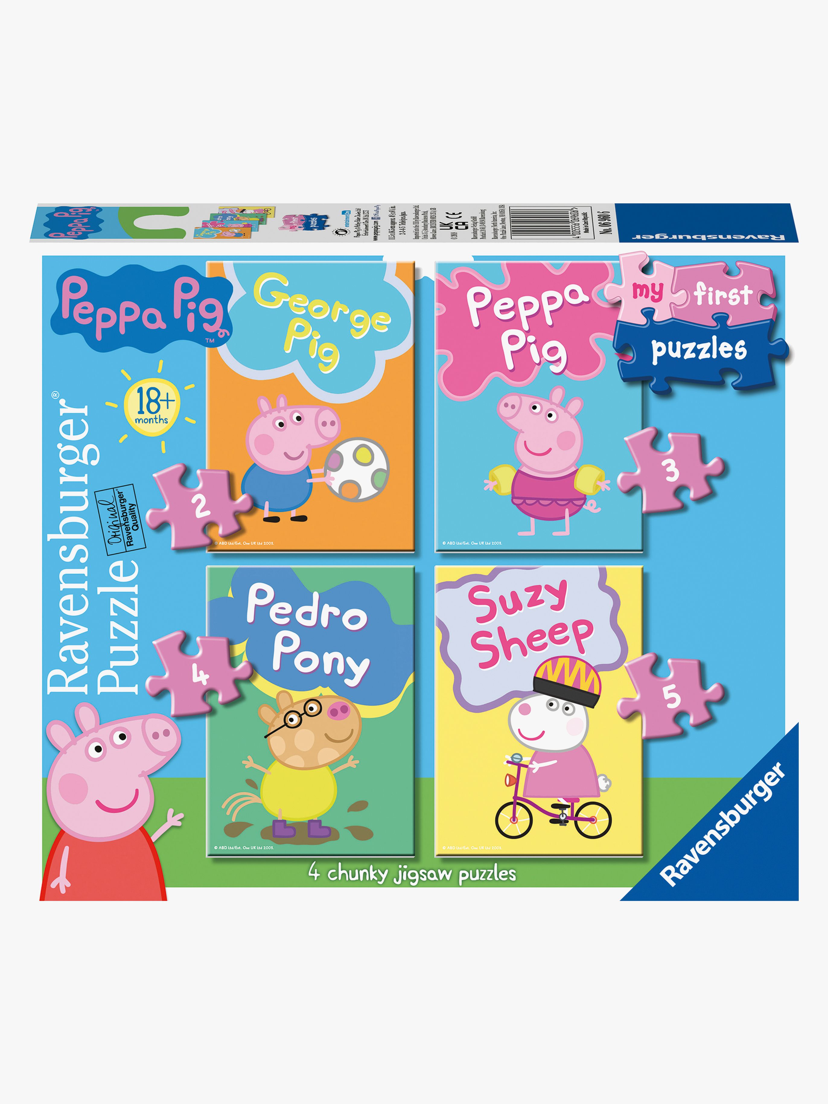 My First Puzzles Peppa Wutz Puzzles 4-in-1