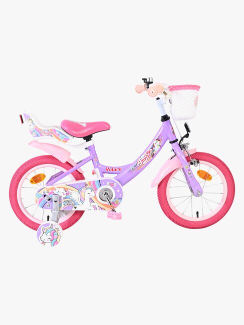Volare Unicorn Fahrrad 14 Zoll, Lila