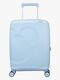 American Tourister Mickey Magic Spinner Koffer 37-44L, Pastel Blue