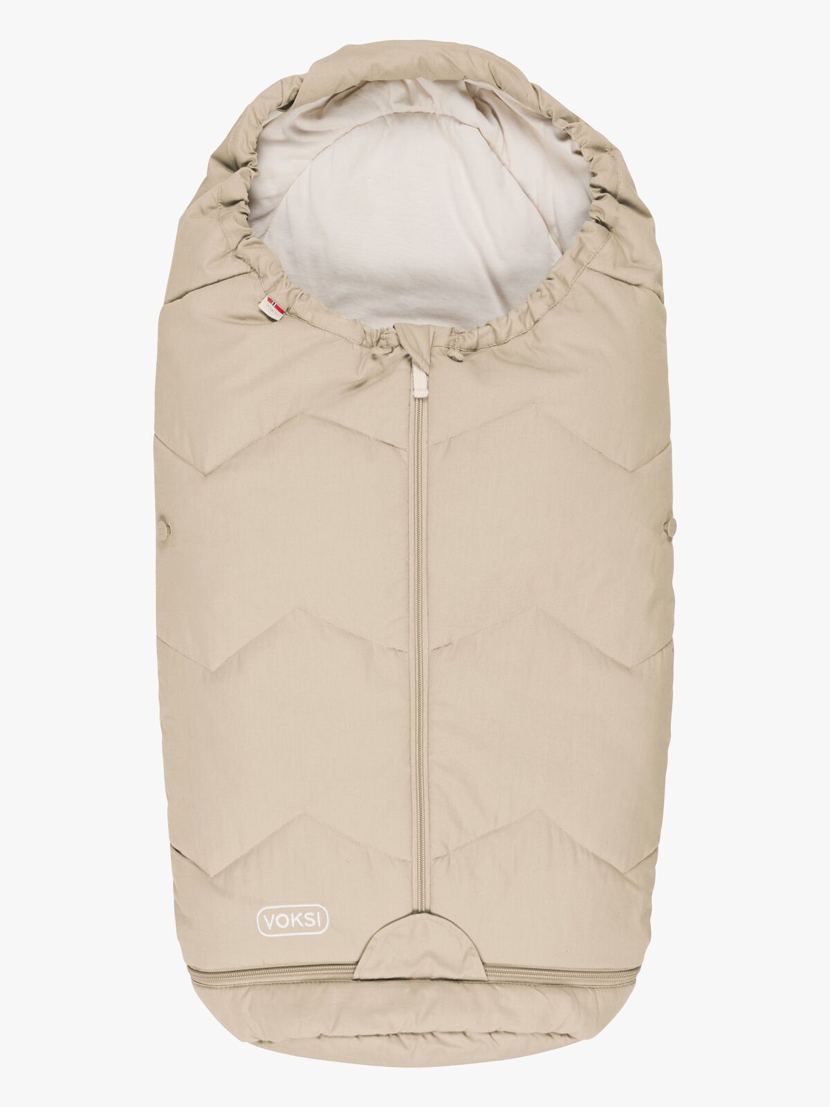 Voksi Sky Light Fußsack, Seashell Sand Solid