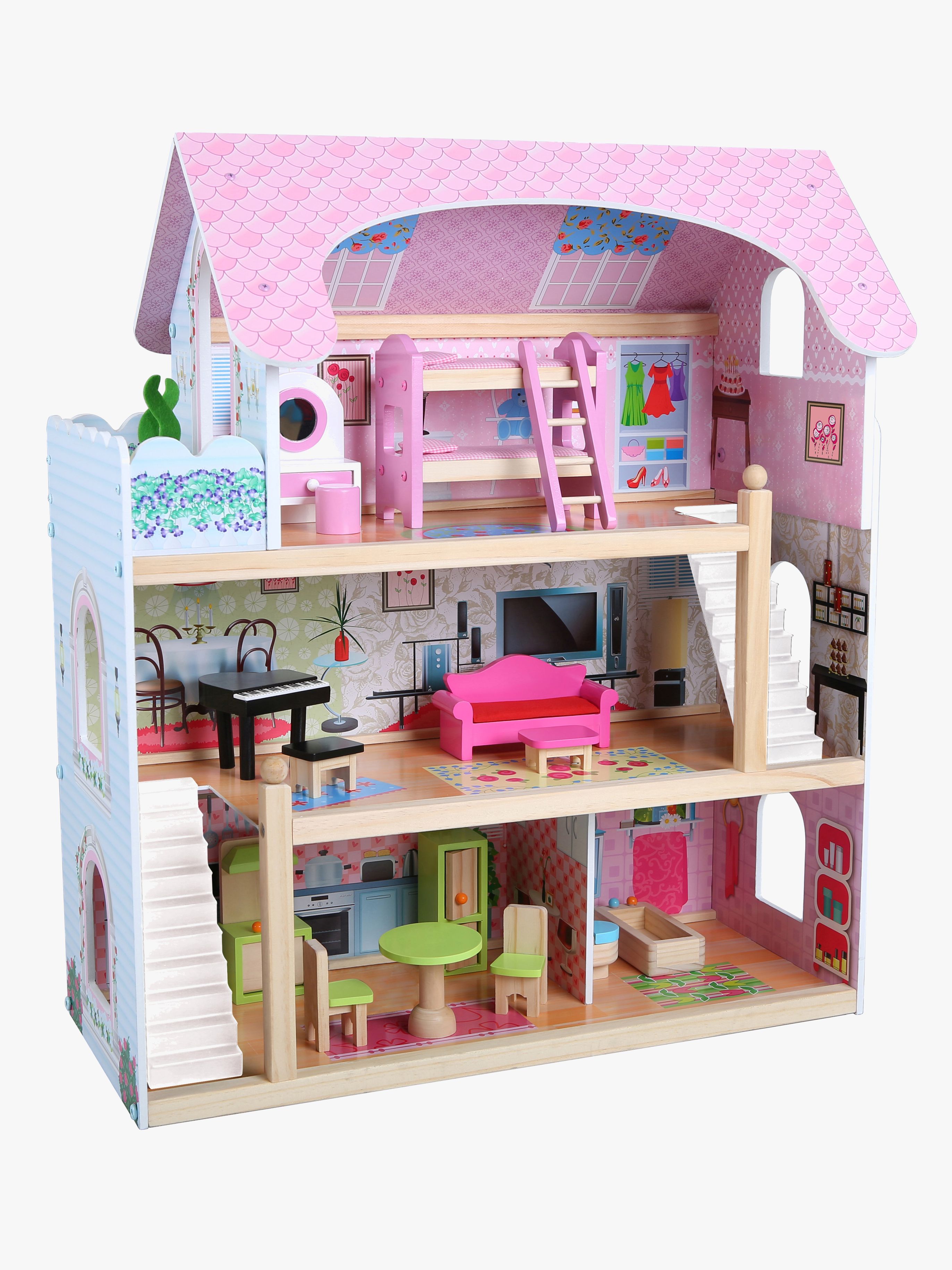 Milas Puppenhaus, Holz