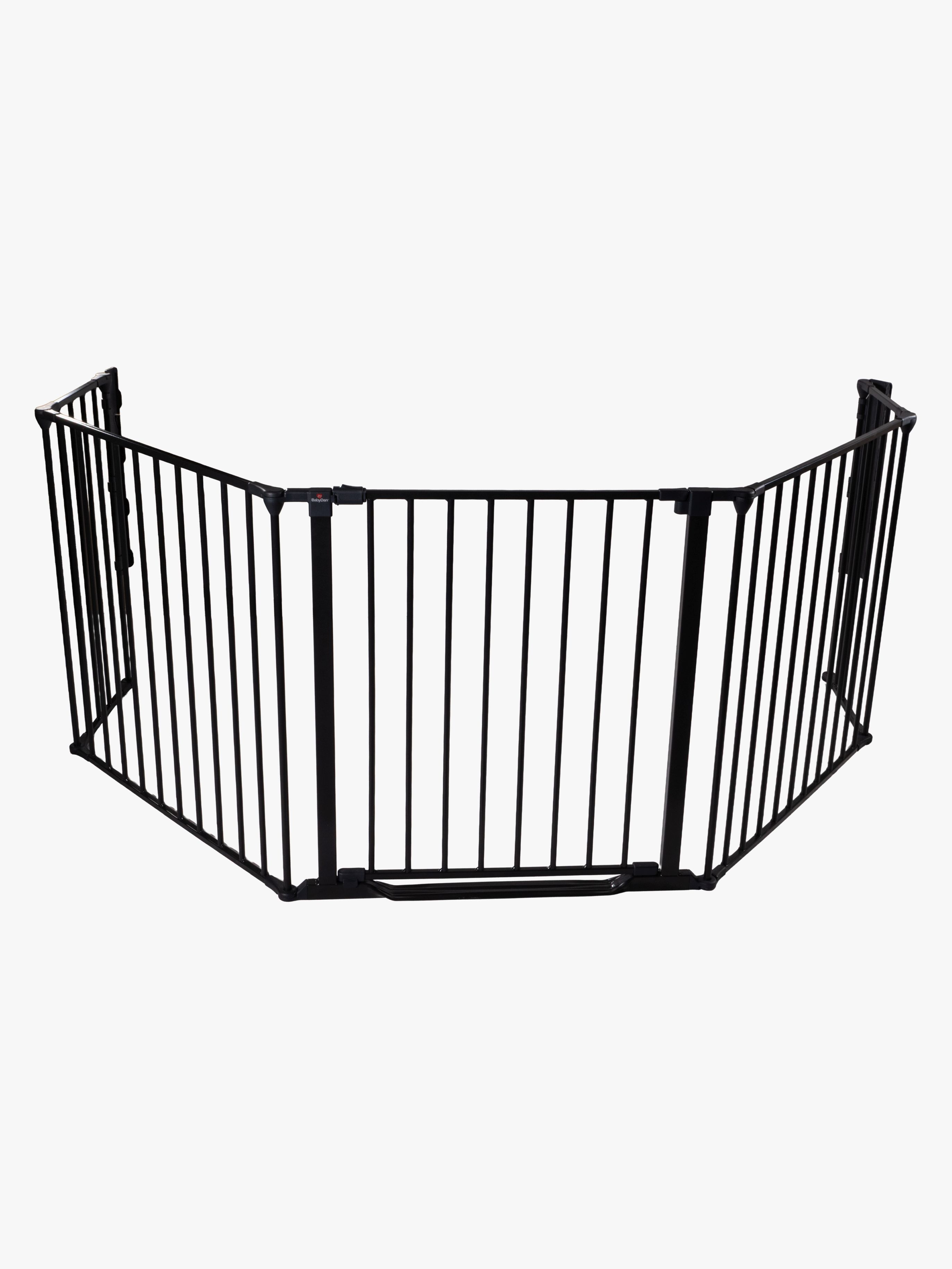 BabyDan Flex StepFree XL Schraubgitter, Schwarz
