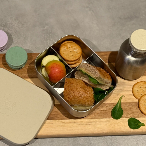 Blafre Brotdose Drei Fach, Beige