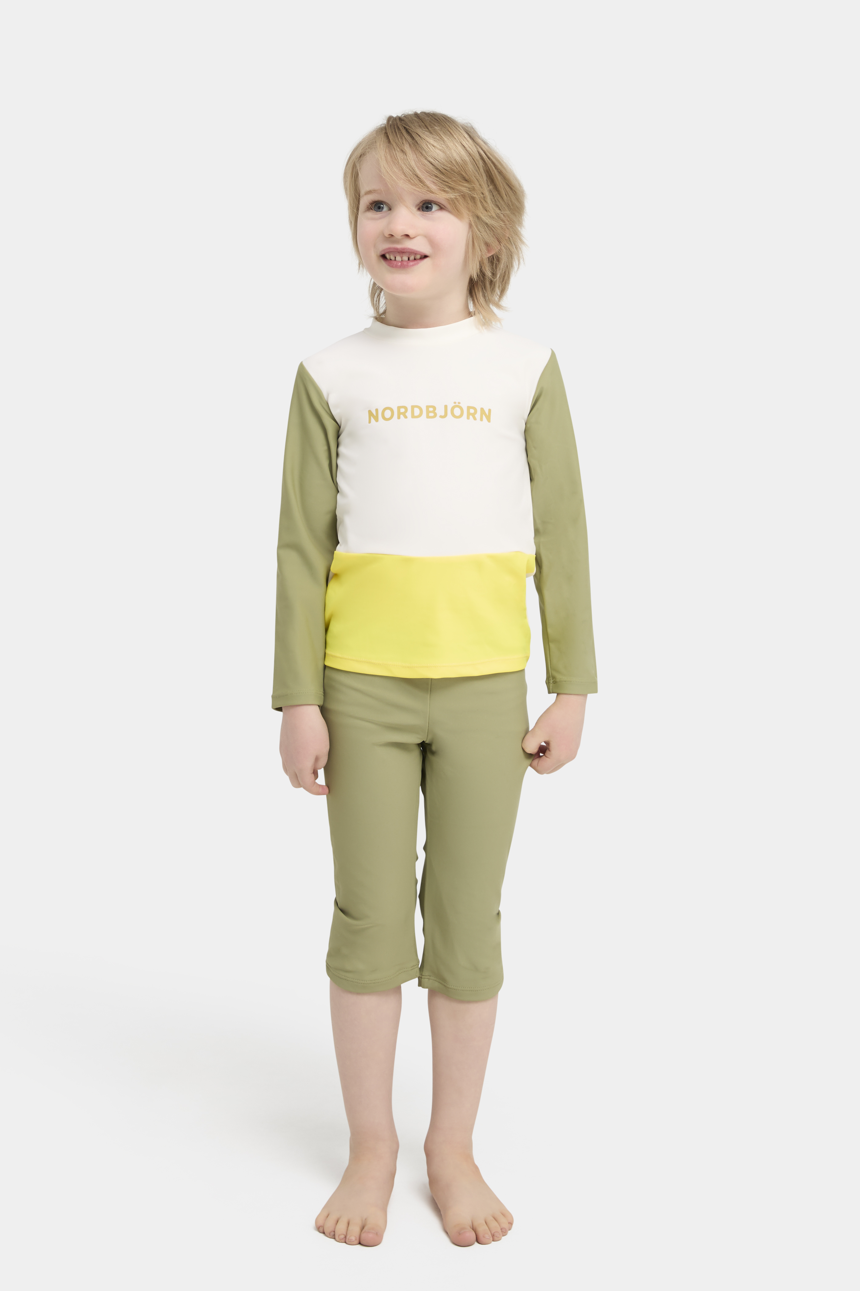 Nordbjörn Almö UV-Set, Green/yellow, 110-116