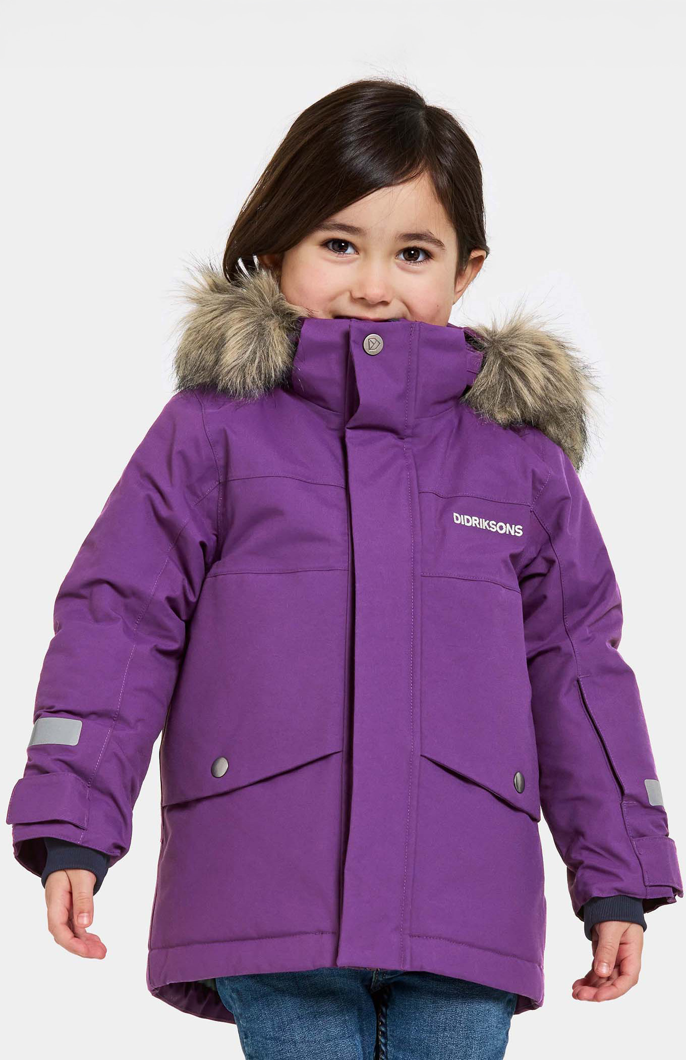 Didriksons Bjärven Winterjacke, Royal Purple, 110