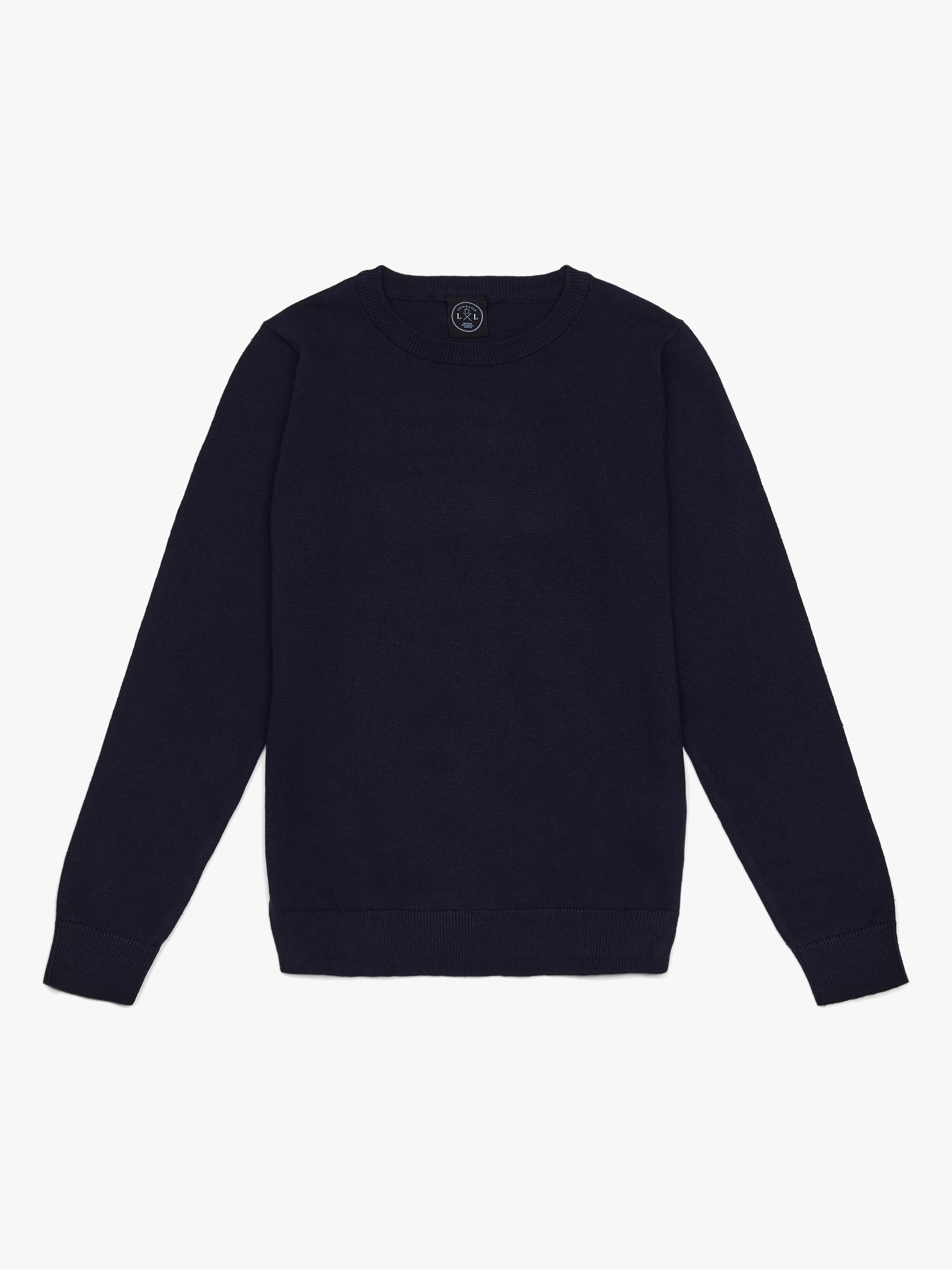 Luca &  Lola Carlo Pullover, Navy 134-140
