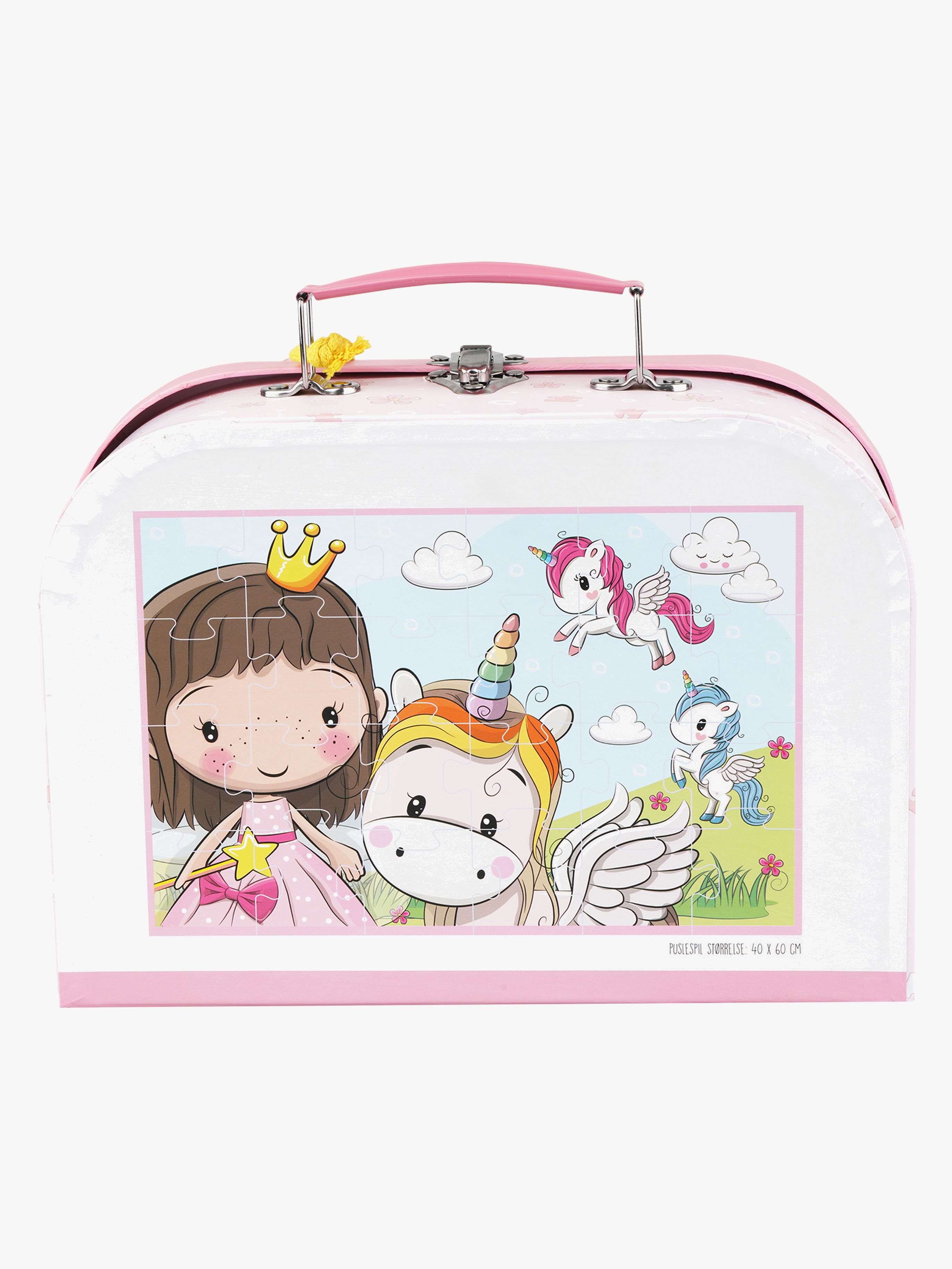 Lillie & Ellie Koffer mit Bodenpuzzle 24 Teile