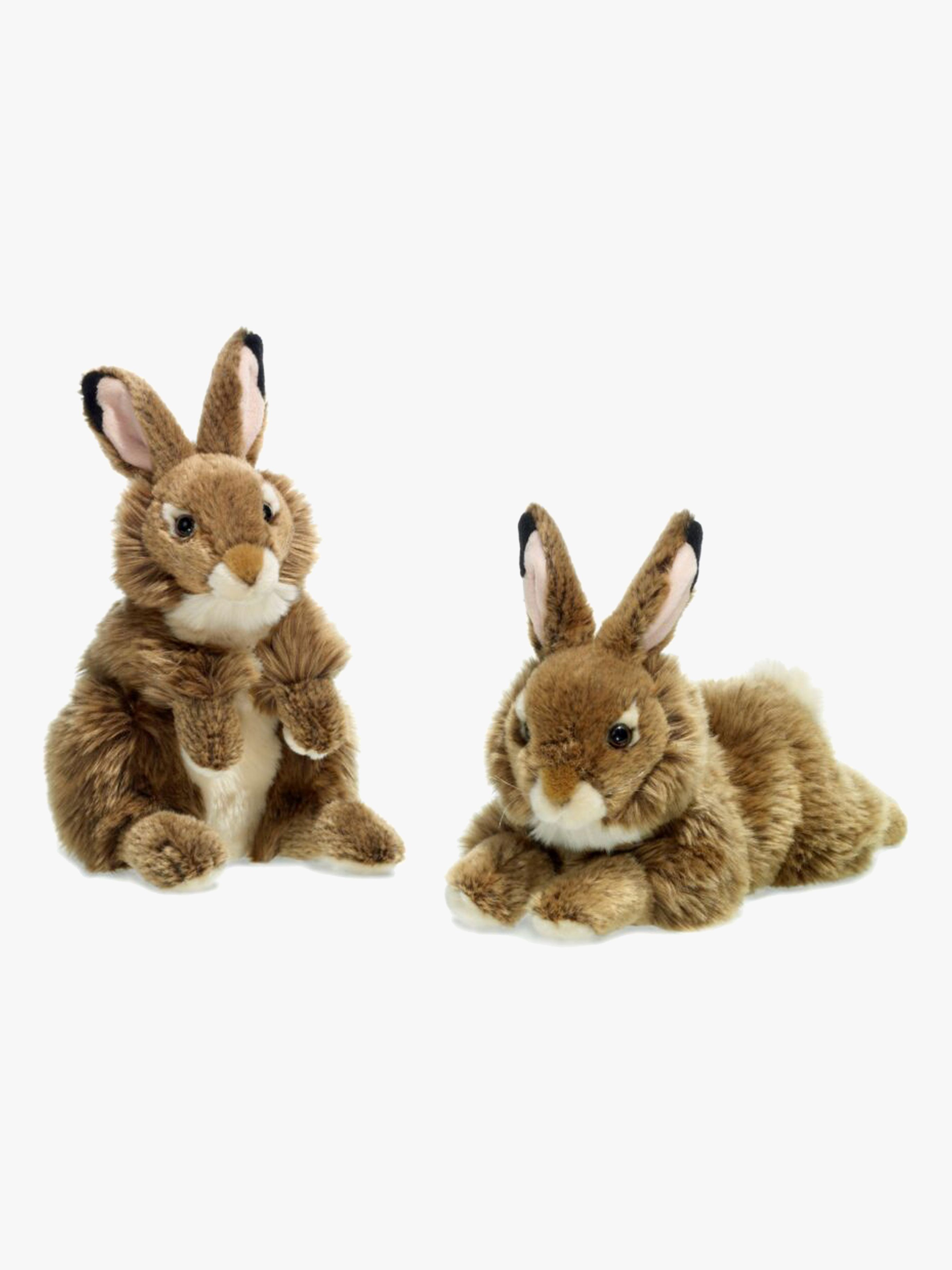 WWF Stofftier Hase 30 cm, Braun