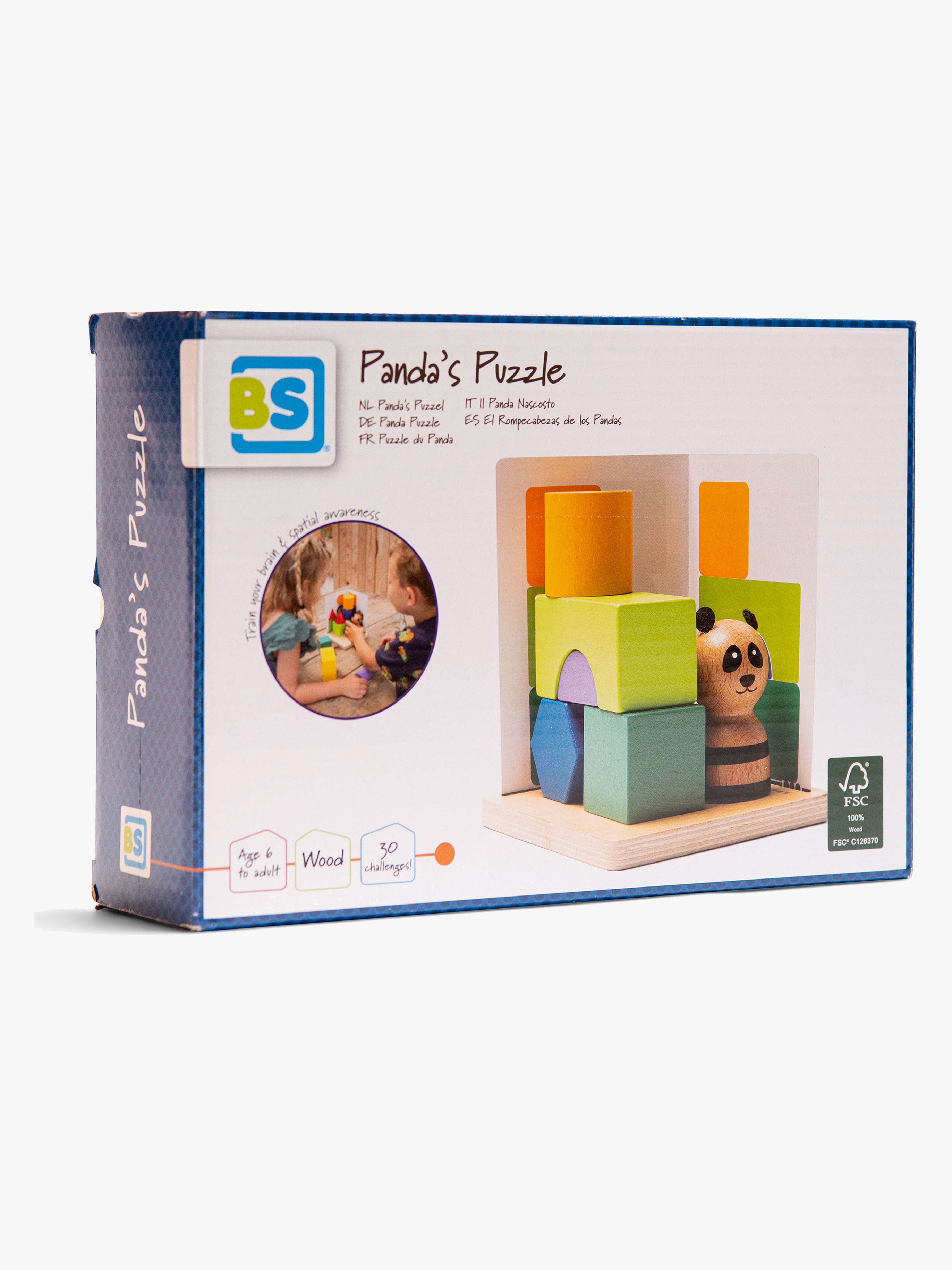 BS Toys Panda Puzzle Spiel