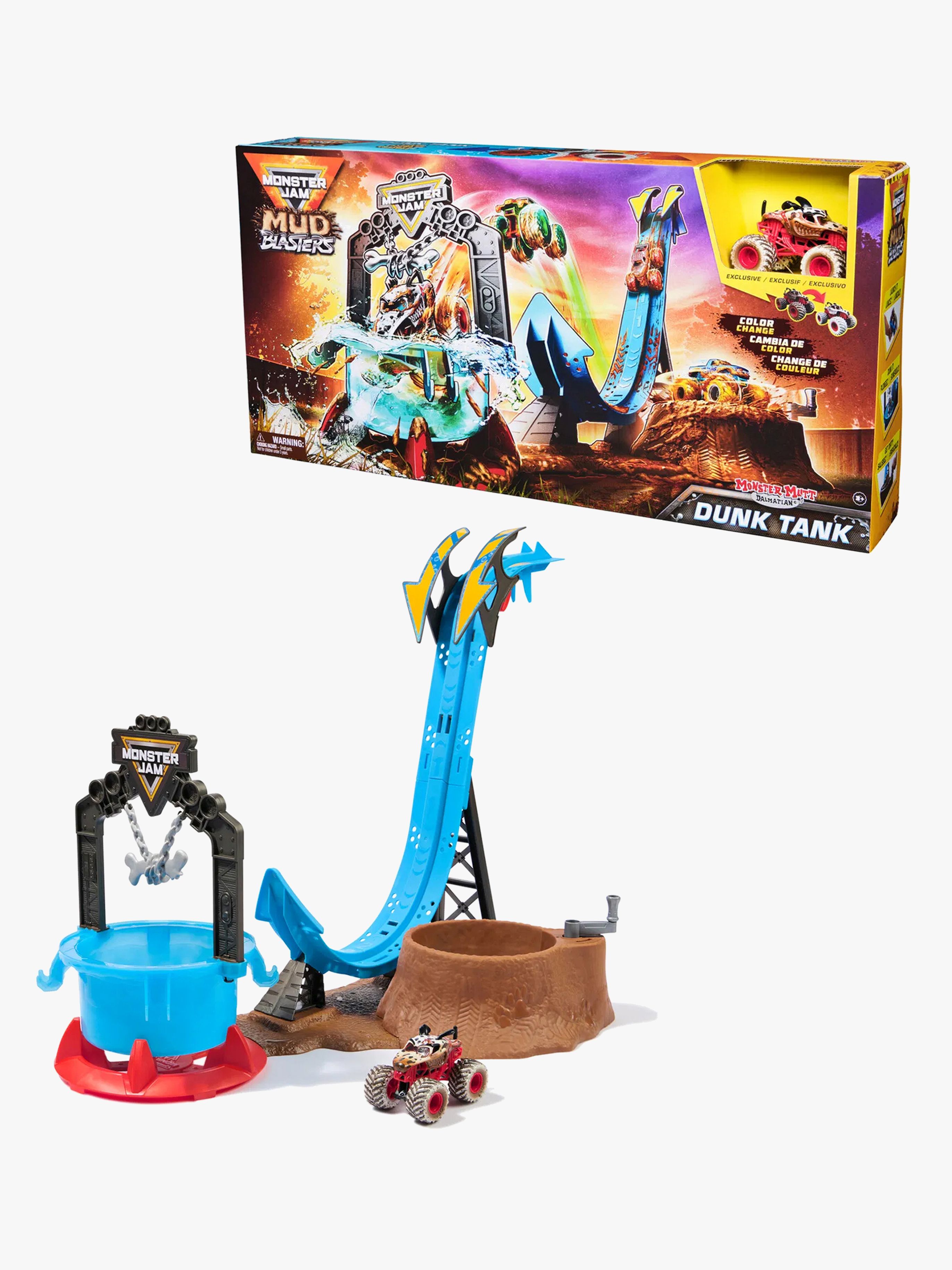 Monster Jam 1:64 Mud Blasters Dunk Tank Spielset
