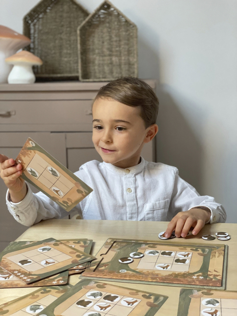 Egmont Toys Magnetspiel Wald Sudoku