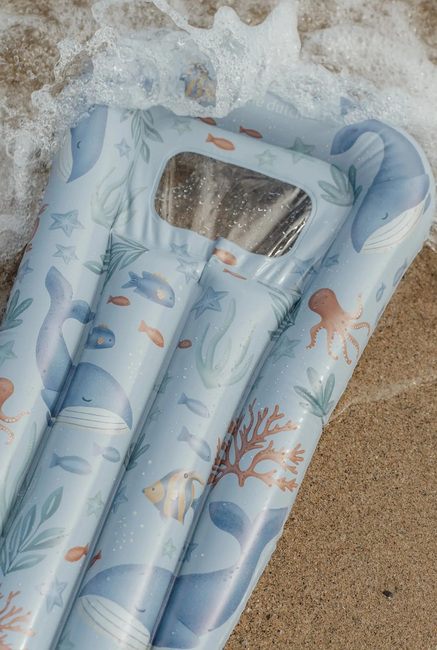 Little Dutch Schwimmmatratze Ocean World, Blue