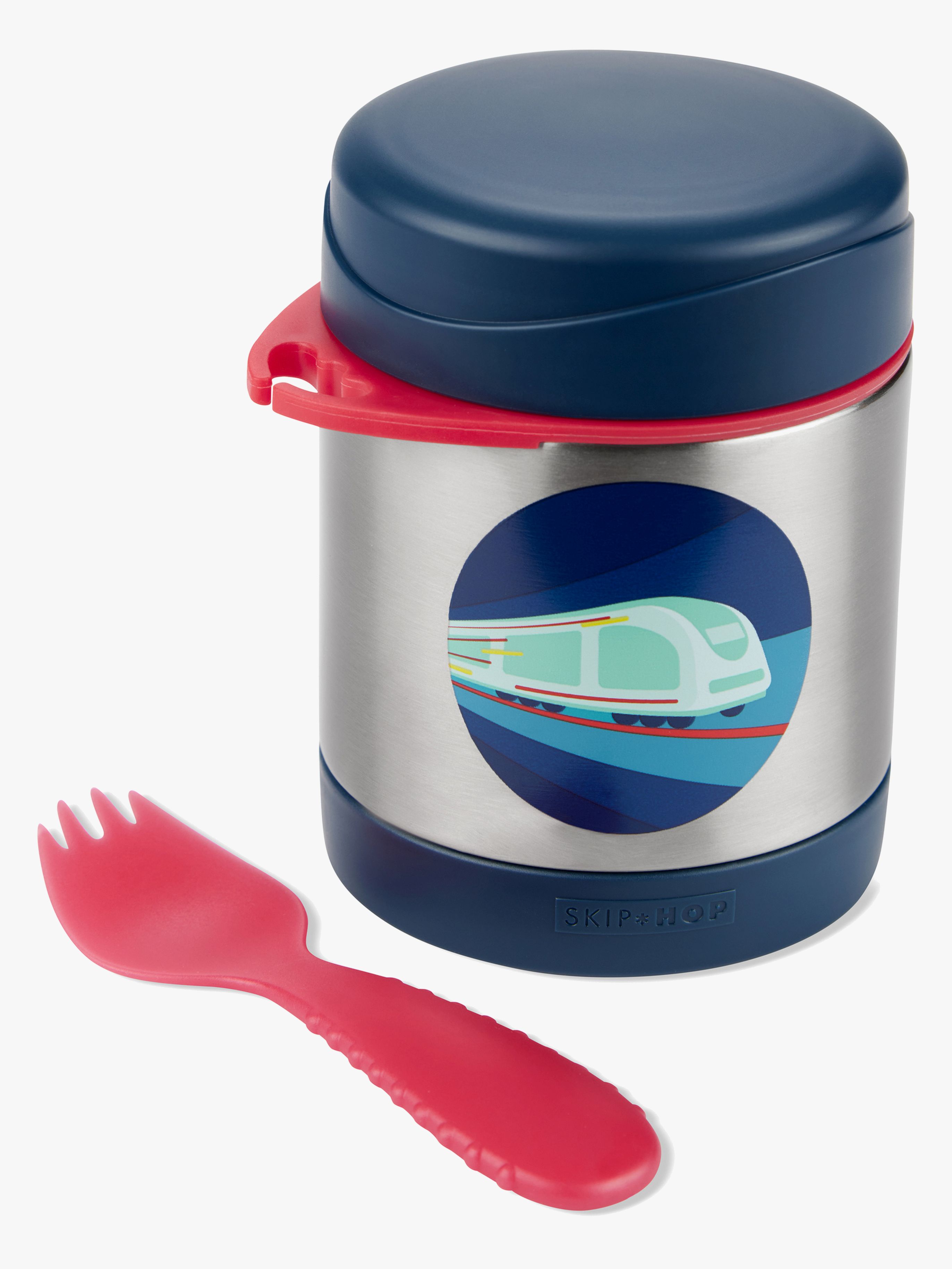 Skip Hop Spark Style Thermobehälter Zug, Dunkelblau