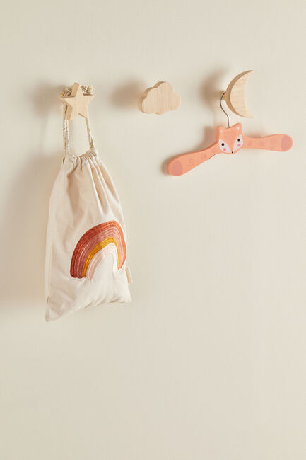 Alice & Fox SAGE Wandhaken Mond und Stern, Wood