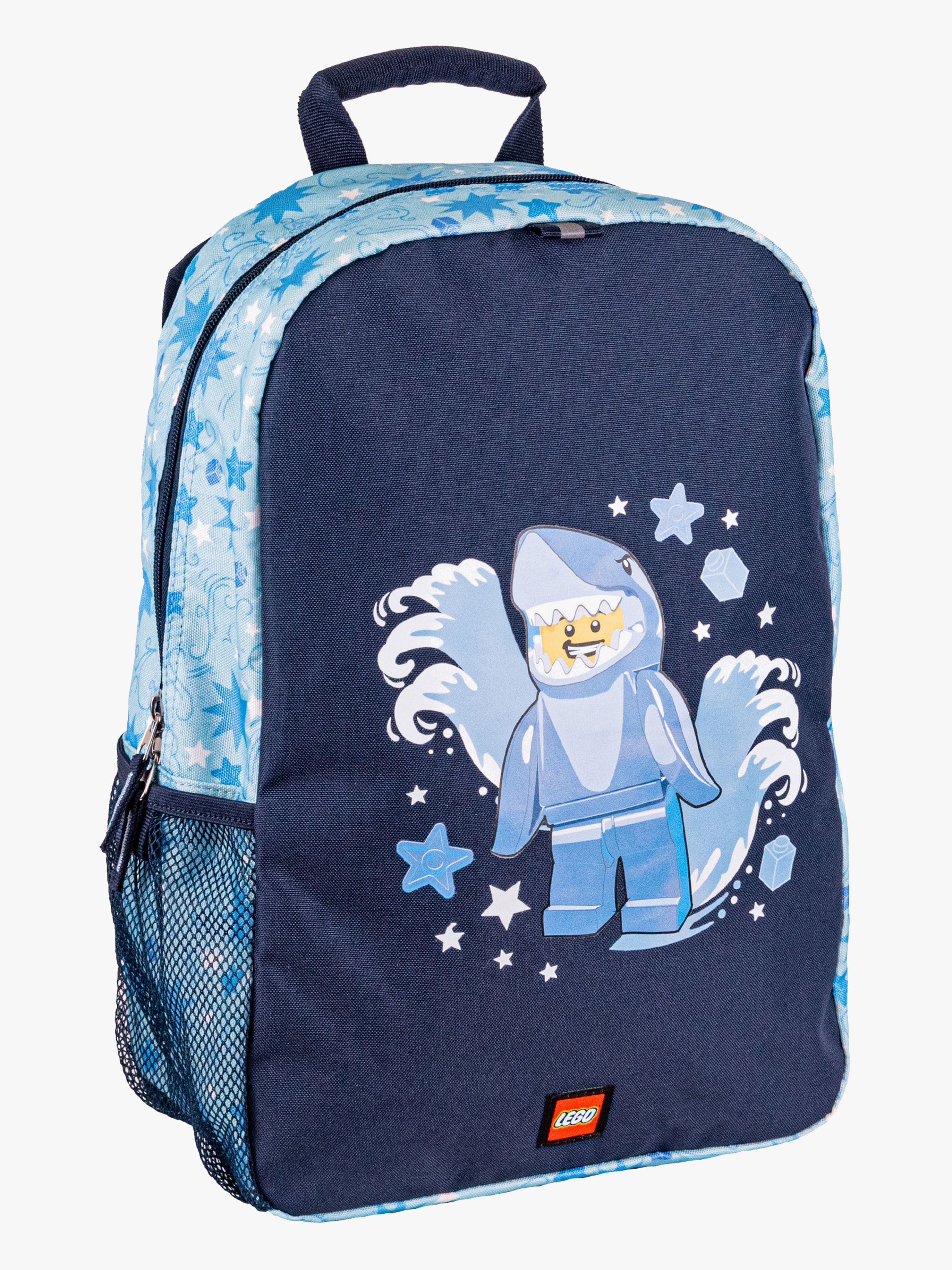 Kinder Rucksack Shark Guy 13L, Blau