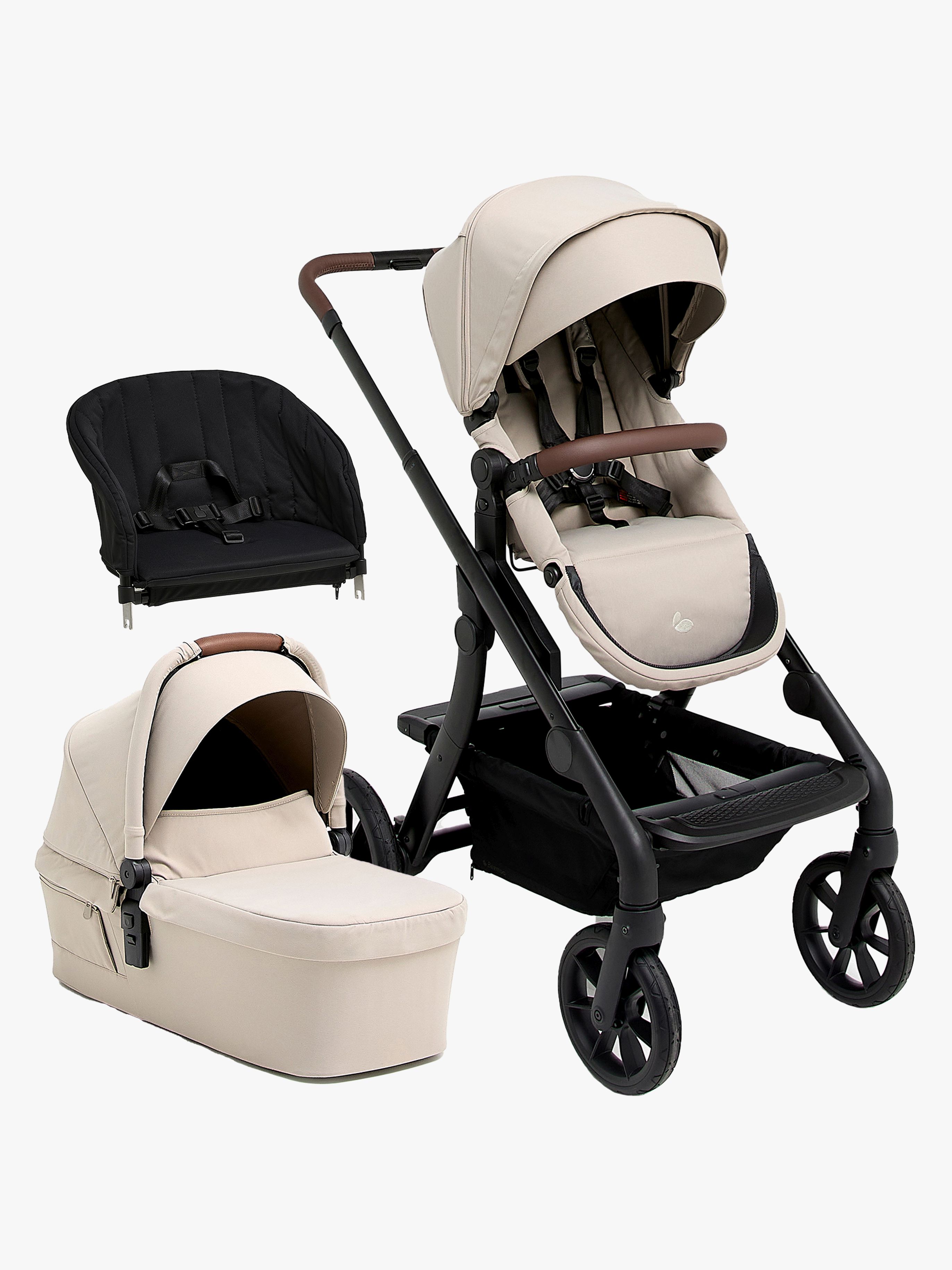Pro Max Kombikinderwagen inkl. Kleinkindsitz, Latte Beige, Kinderwagen, 2 in 1