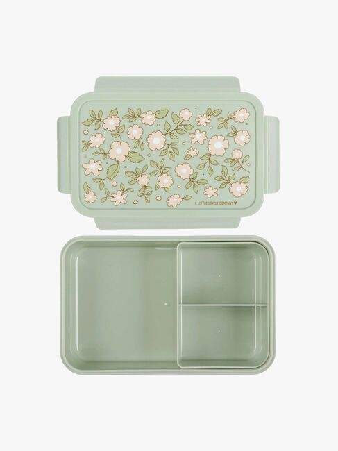 A Little Lovely Company Bento Brotdose, Blüten/Salbei