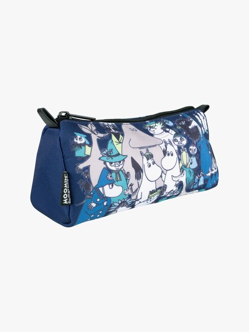 Mumin Ruttu Klassentreffen Federmäppchen, Blau