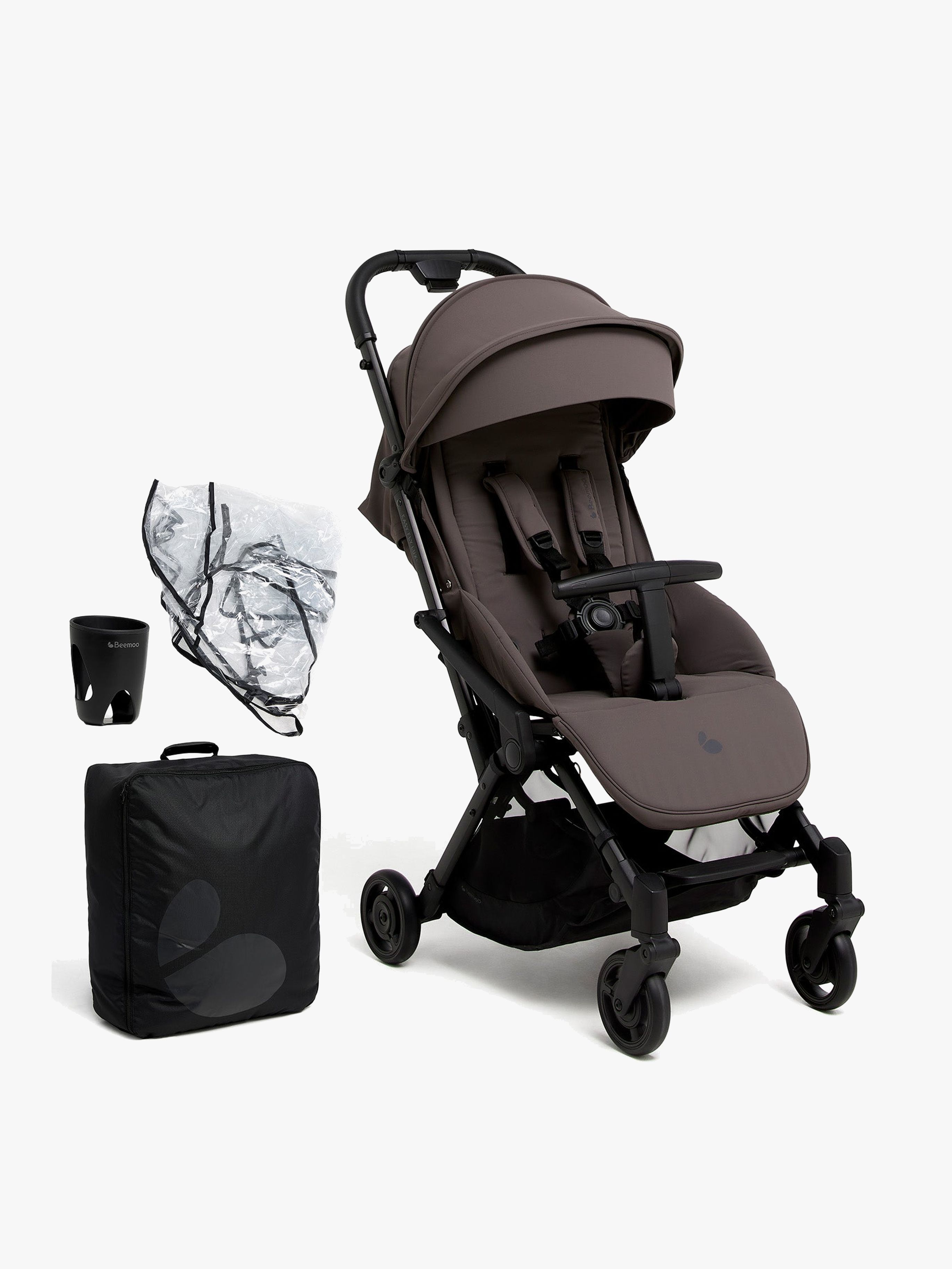 Beemoo Easy Fly Lux 4 Buggy Zubehörset, Gull Grey