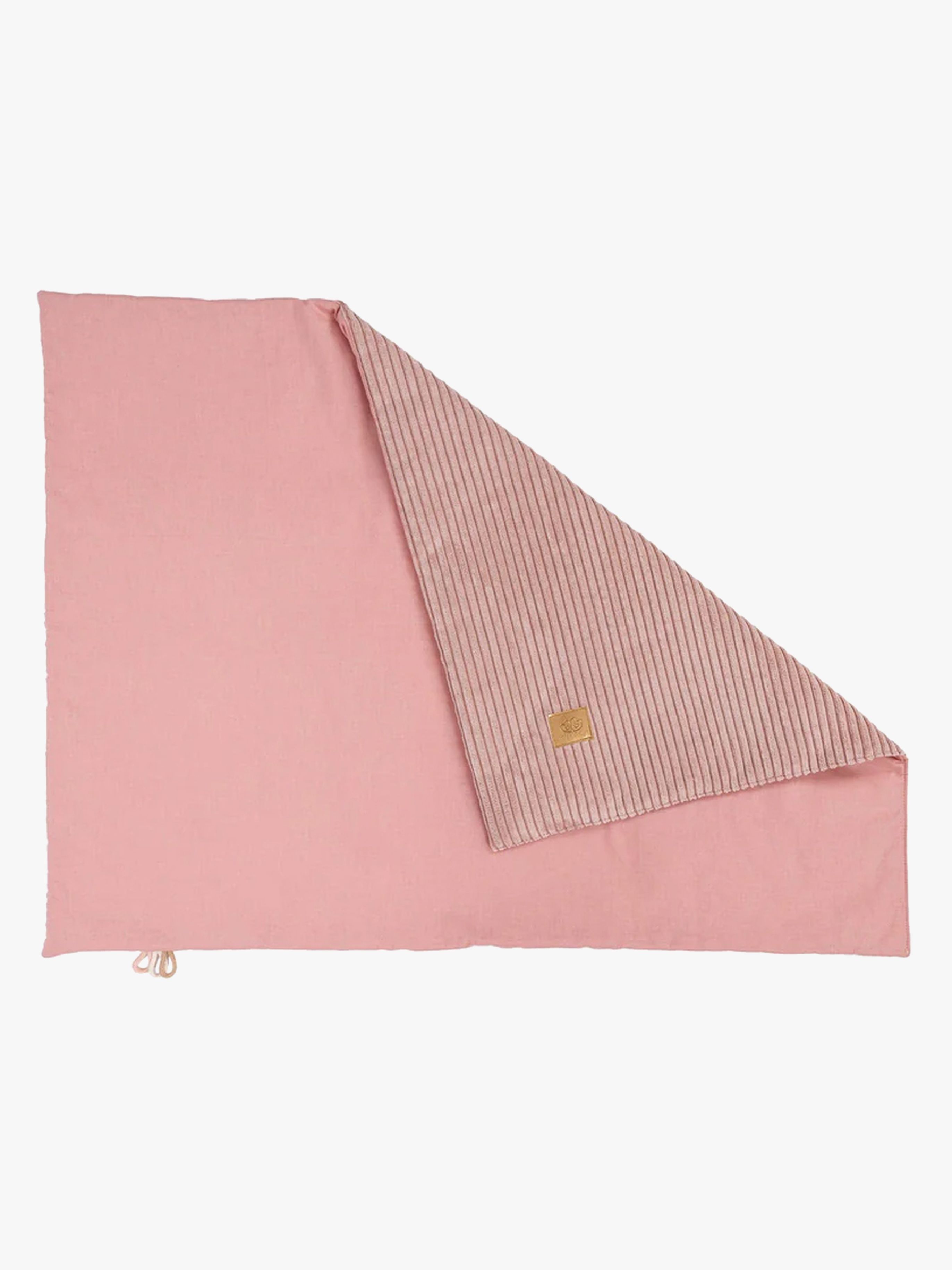 MeowBaby Aesthetic BabyBabydecke Winter, Powder Pink, Kinderwagendecke, Baumwolle