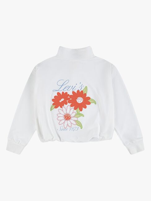 Levi's LVG Bubble Hem LS Knit Shirt, Bright White