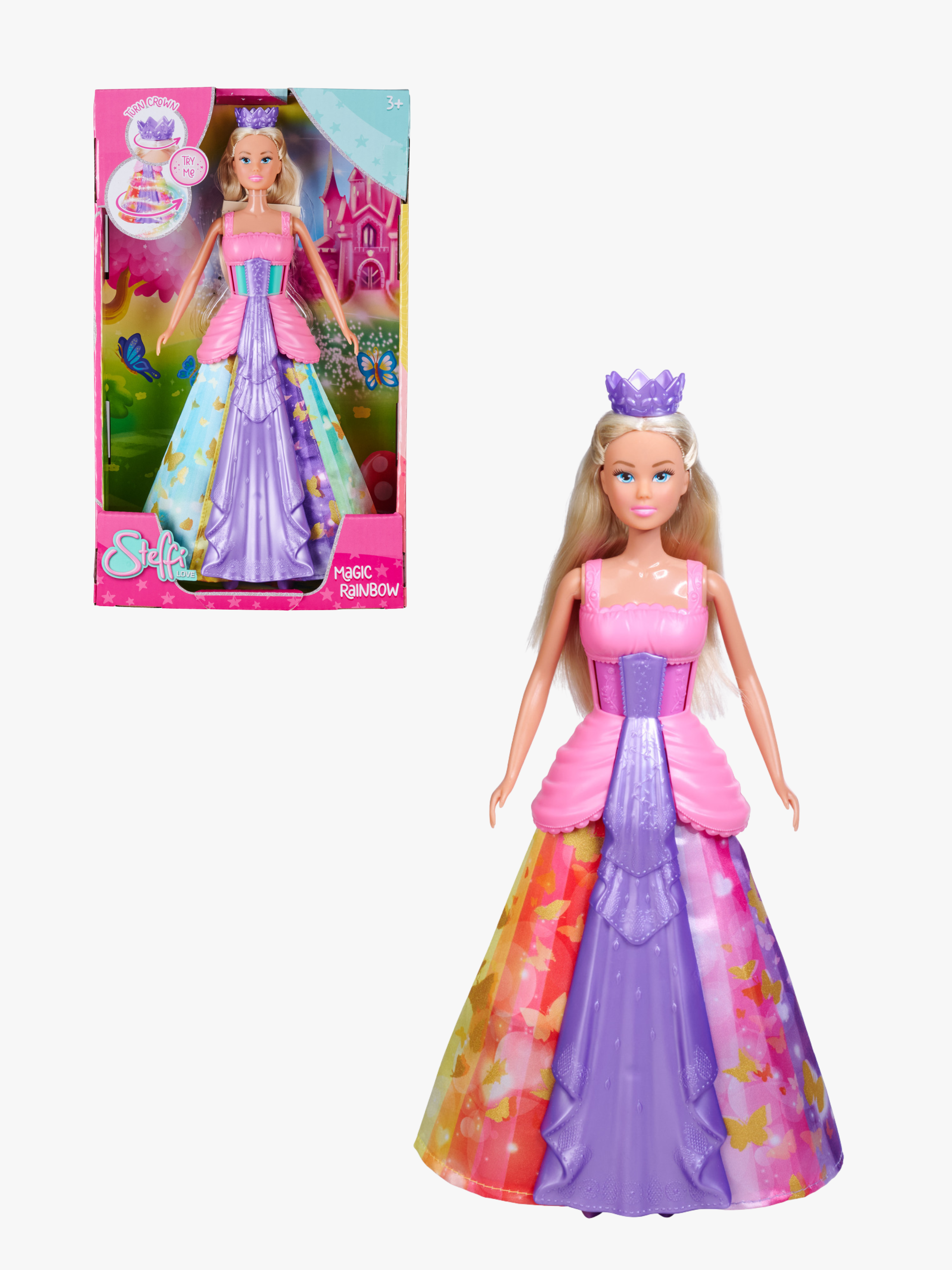 Steffi Love Puppe Regenbogenprinzessin 29 cm