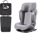 Beemoo Recline i-Size Kindersitz inkl. 3-in-1 Sitzschutz, Mineral Grey