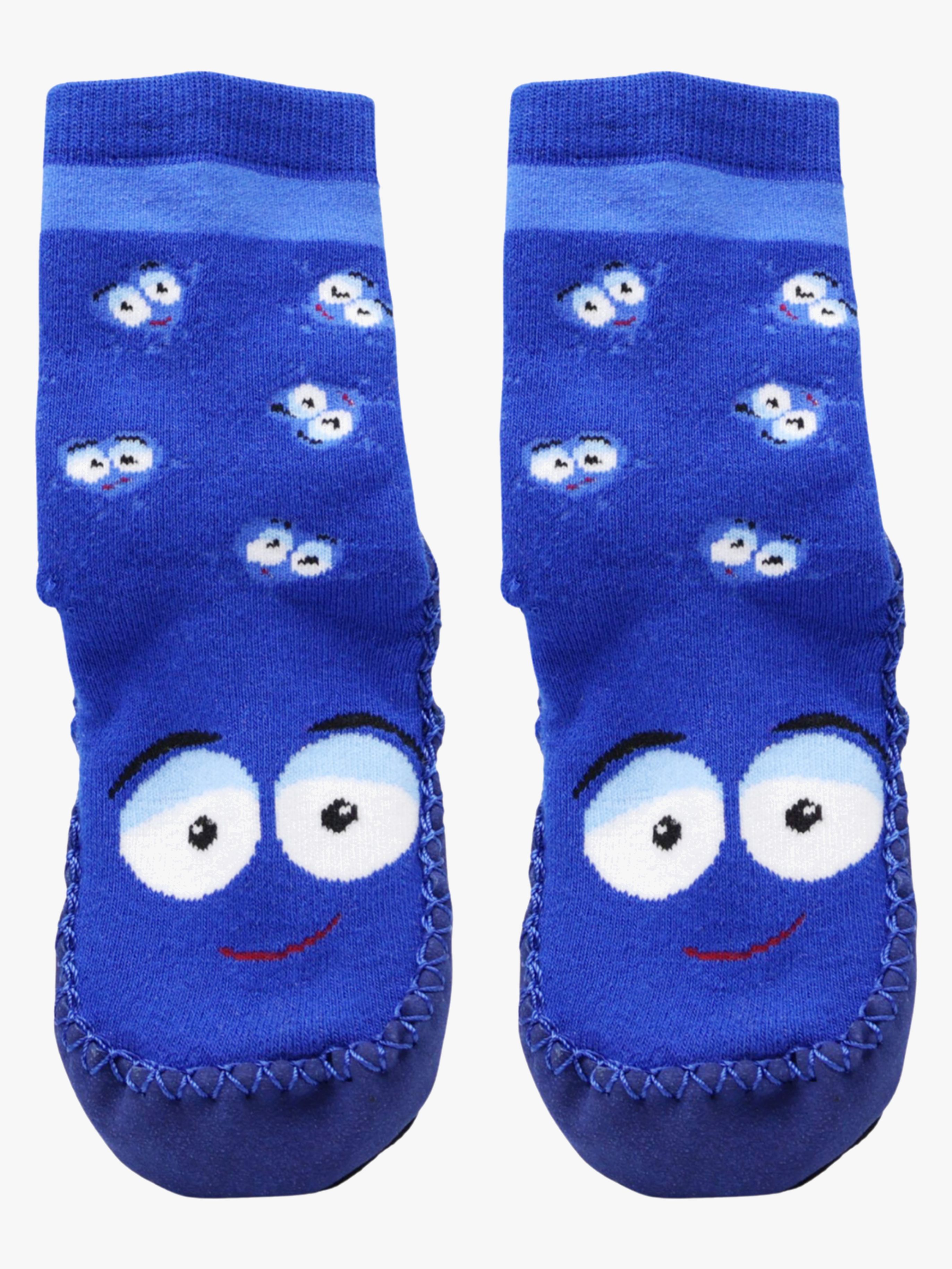 Doddo Mockassins, Blue, 25-27