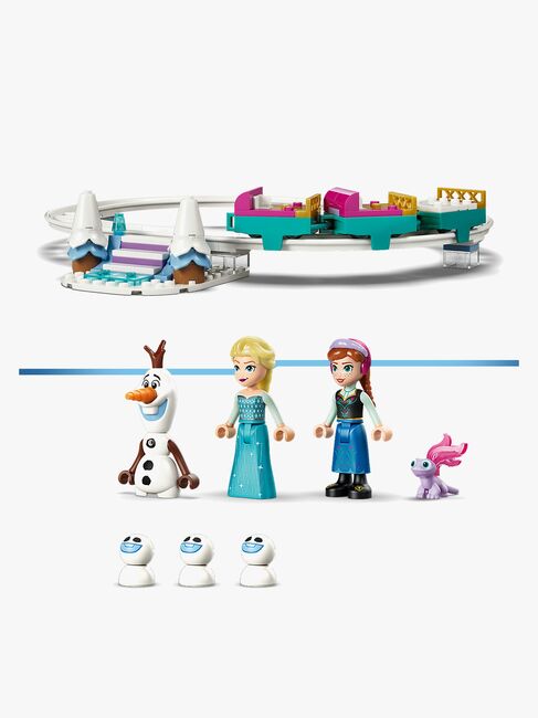 LEGO Disney Princess 43281 Elsas Schlittenfahrt um den Eispalast