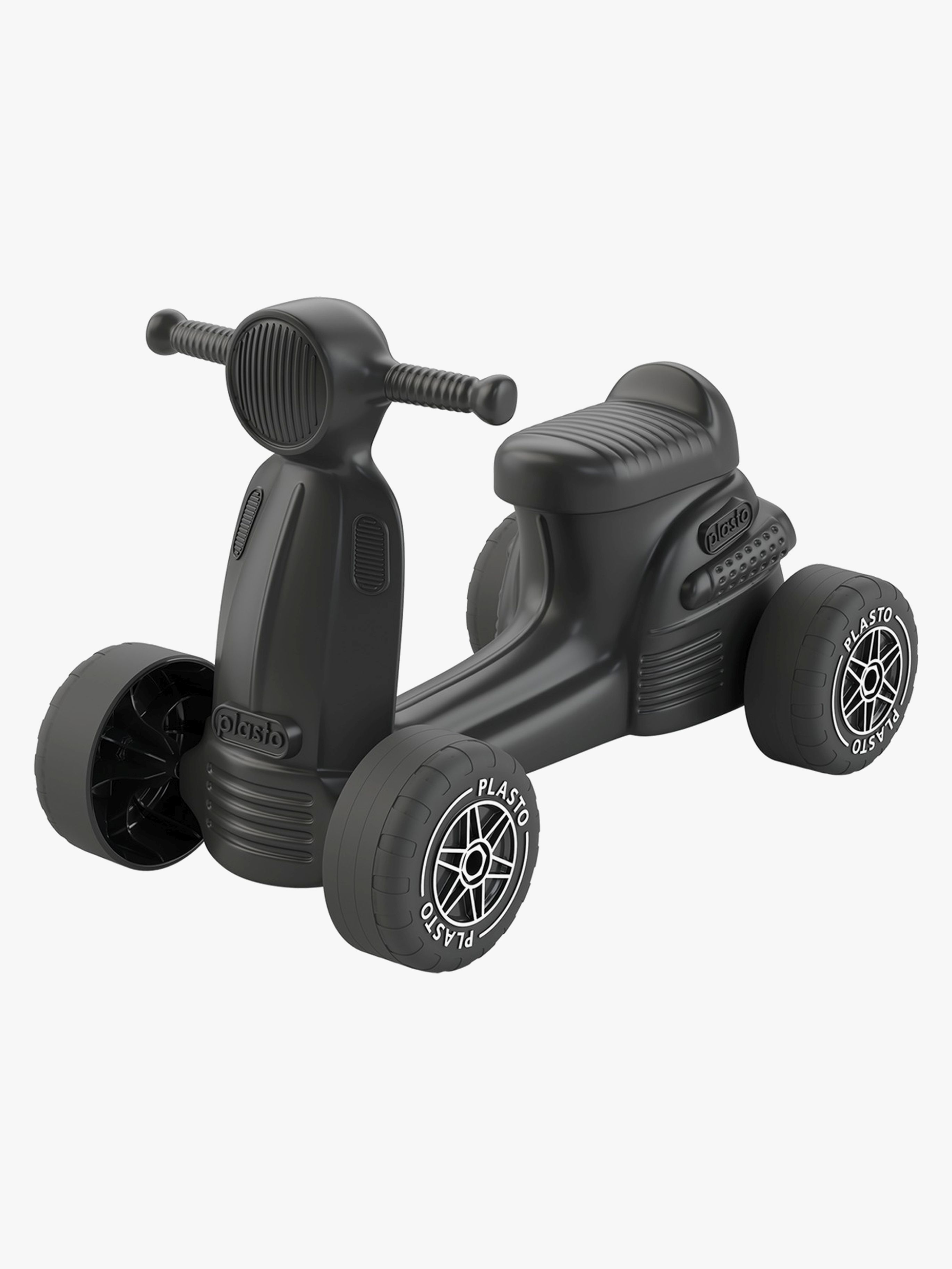 Plasto Laufrad-Roller, Schwarz