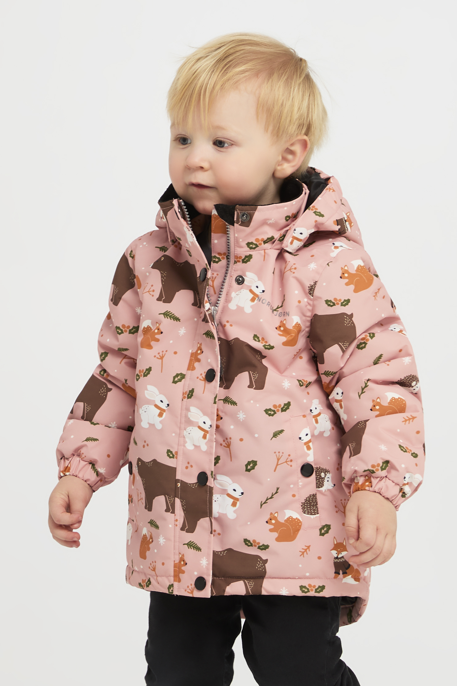Nordbjørn Minilanche Wattierte Jacke, Mellow Rose, 98-104