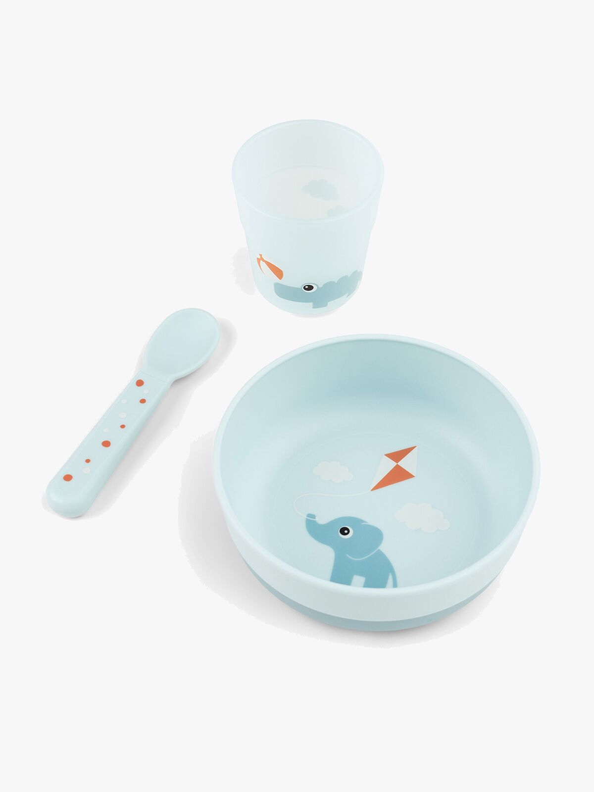 Done By Deer Foodie Geschirr-Set Playground, Blue