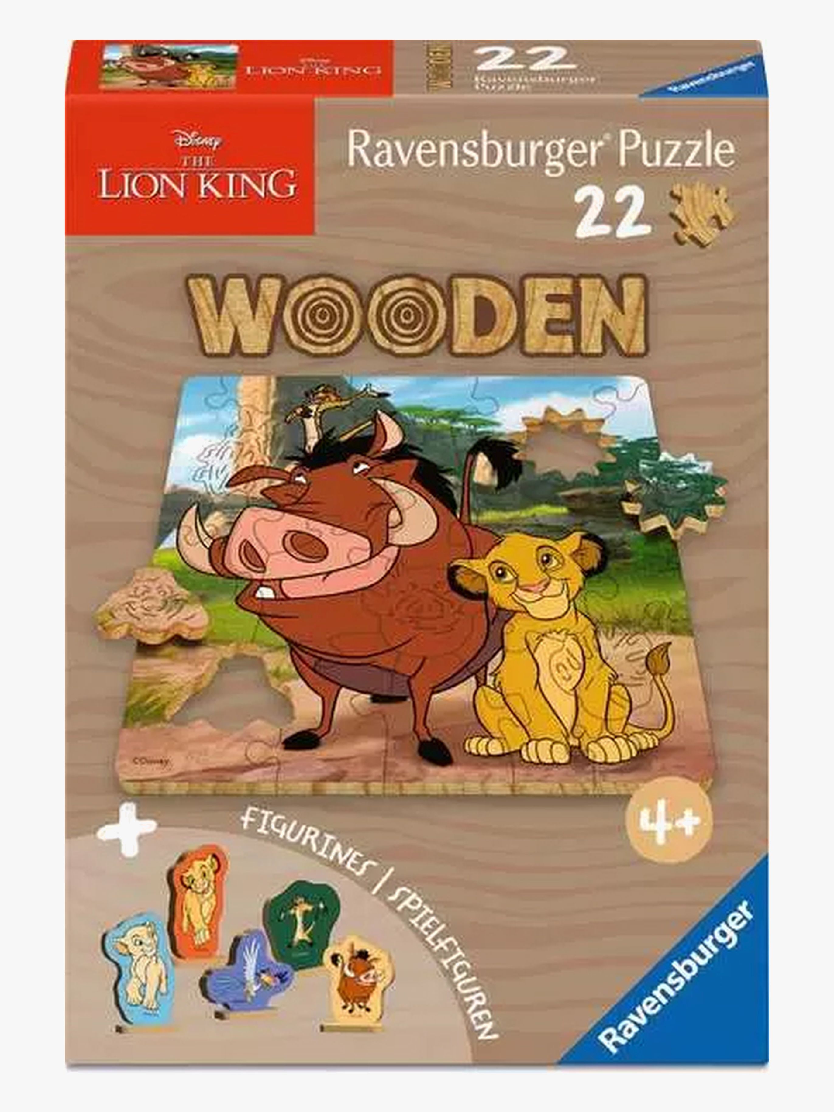 Ravensburger König Der Löwen Holzpuzzle 22 Teile