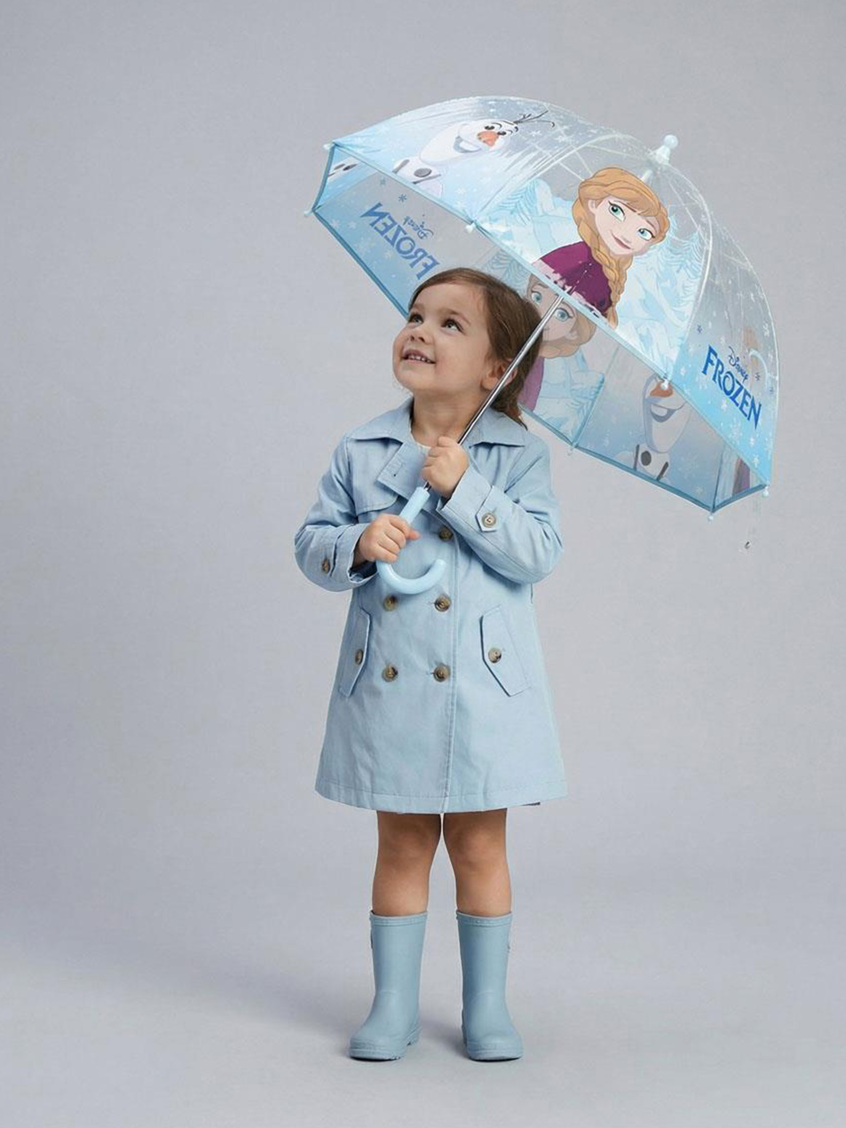 Disney Die Eiskönigin Regenschirm, Hellblau