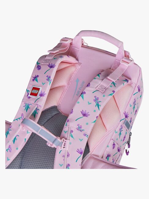 LEGO® Flowers Rucksack 20L, Rosa