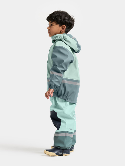 Didriksons Boardman Gefüttertes Regenset, Ocean Mint