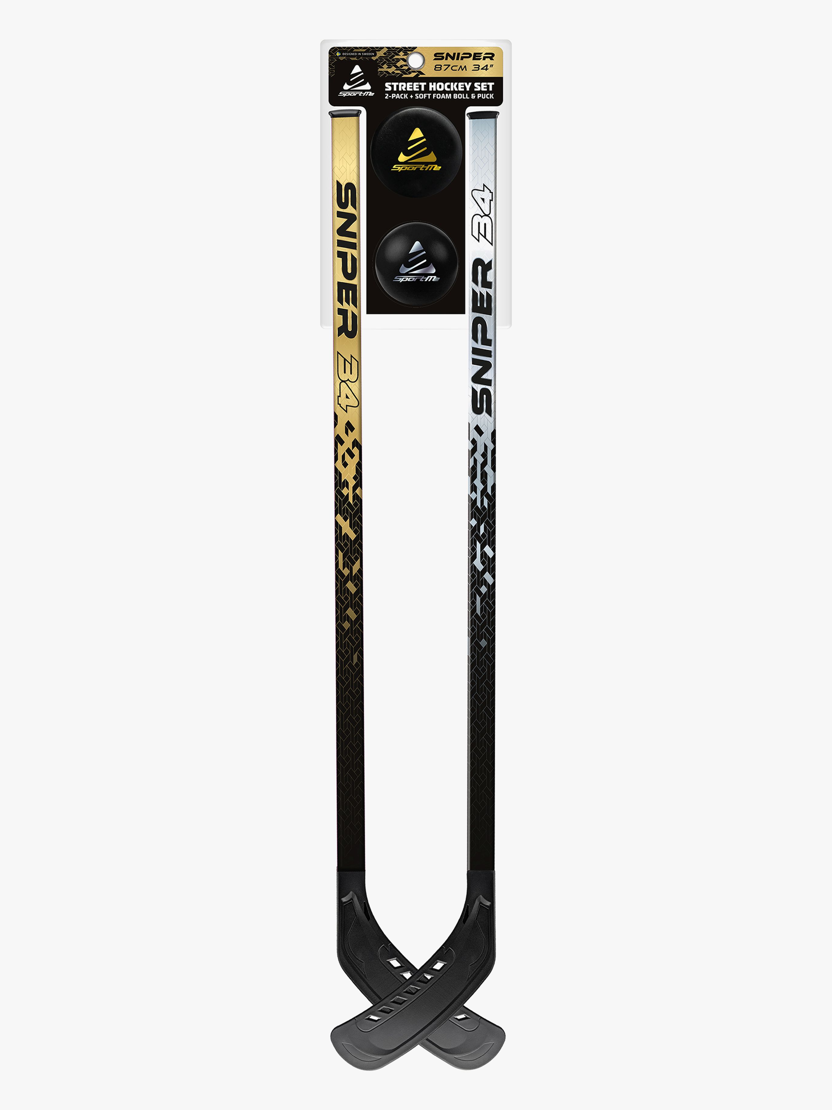 SportMe Streethockey-Set Sniper 2er-Pack 87 cm