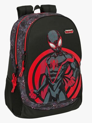 Spinder-Man Miles Morales Rucksack 23L, Schwarz