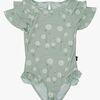 Lindberg Gracie Badeanzug, Green/White